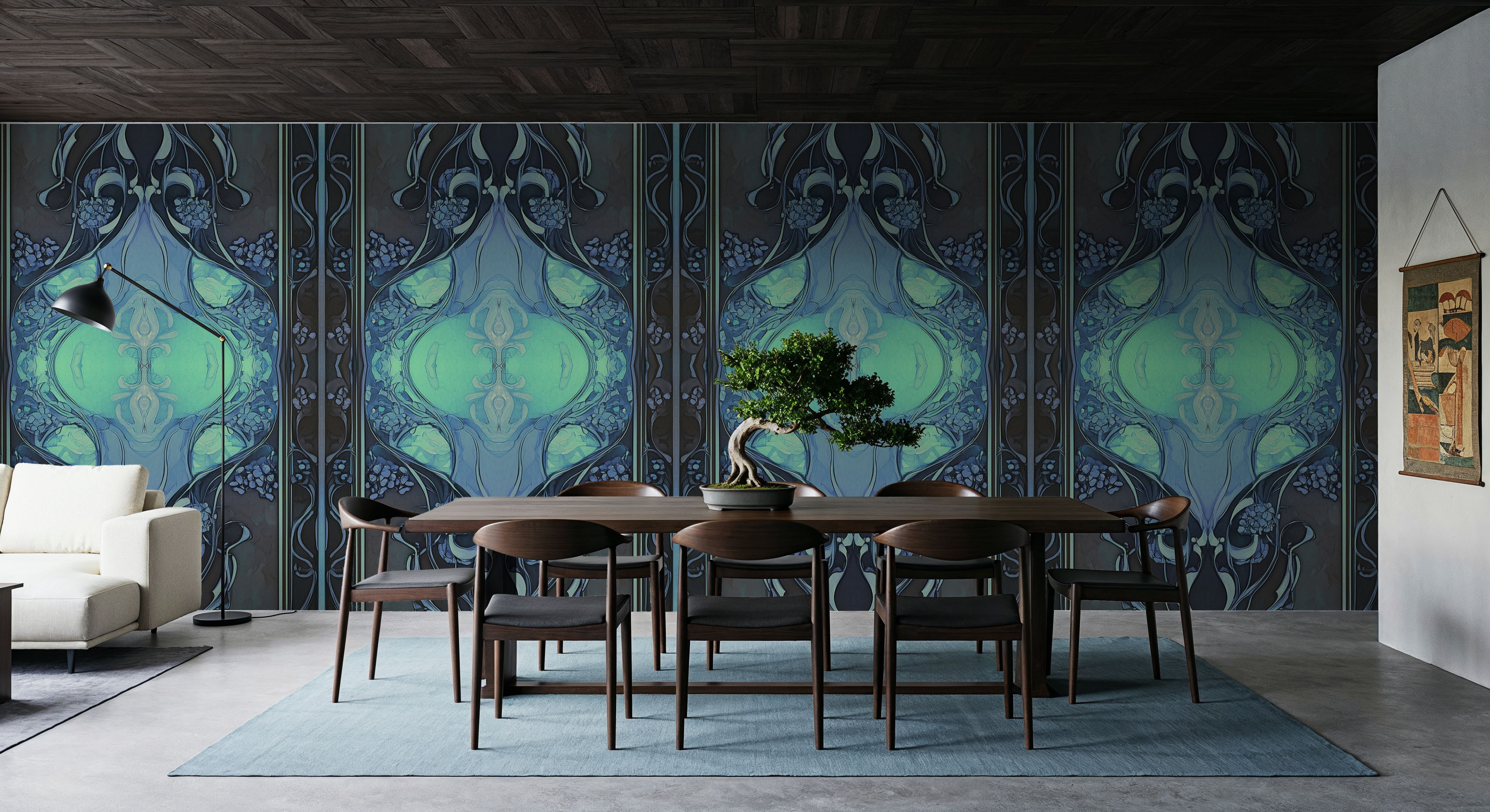 Art Noveau I Bluegreen