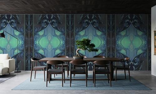 Art Noveau I Bluegreen