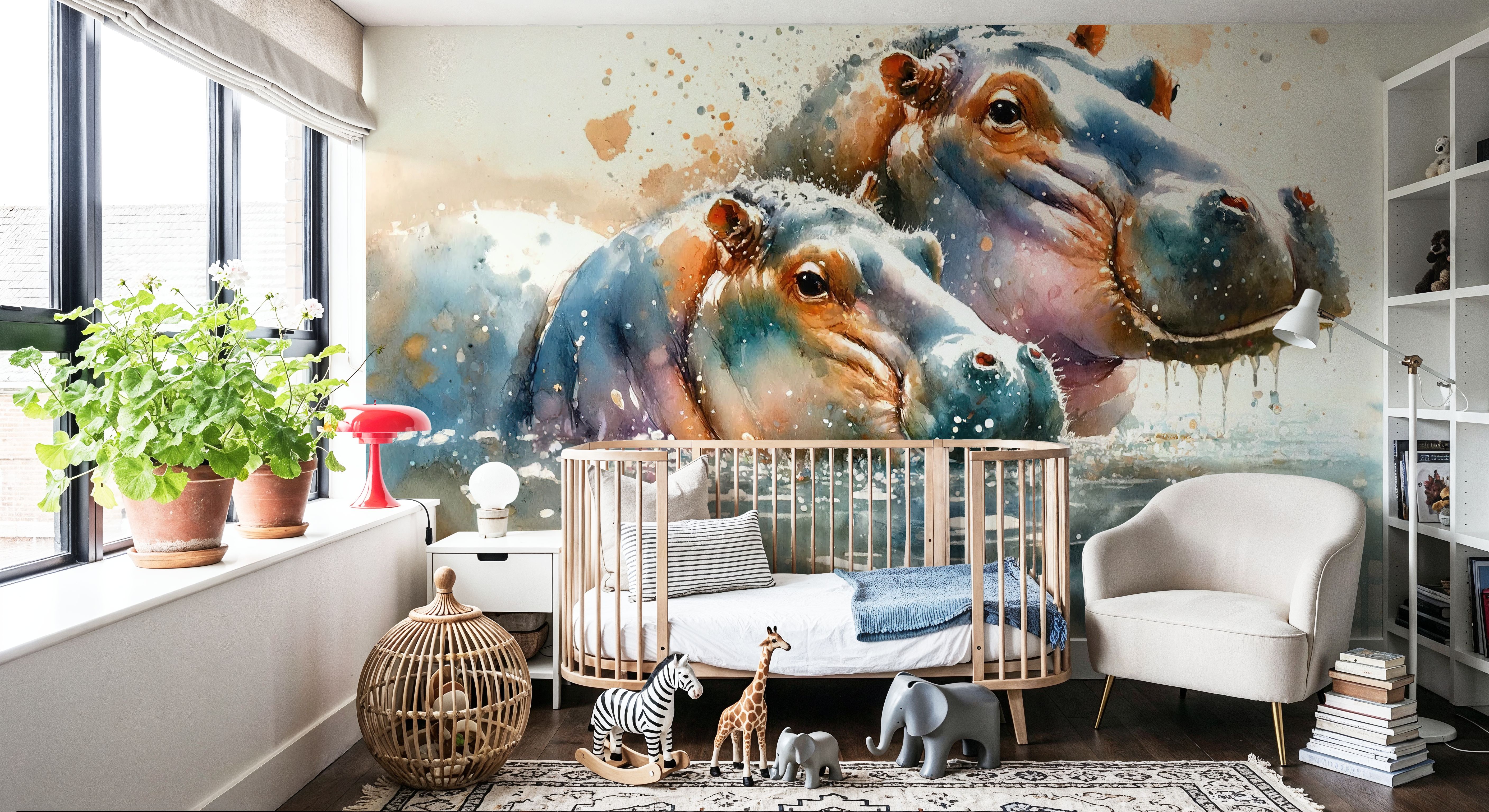 Whispers of the River Hippopotamus