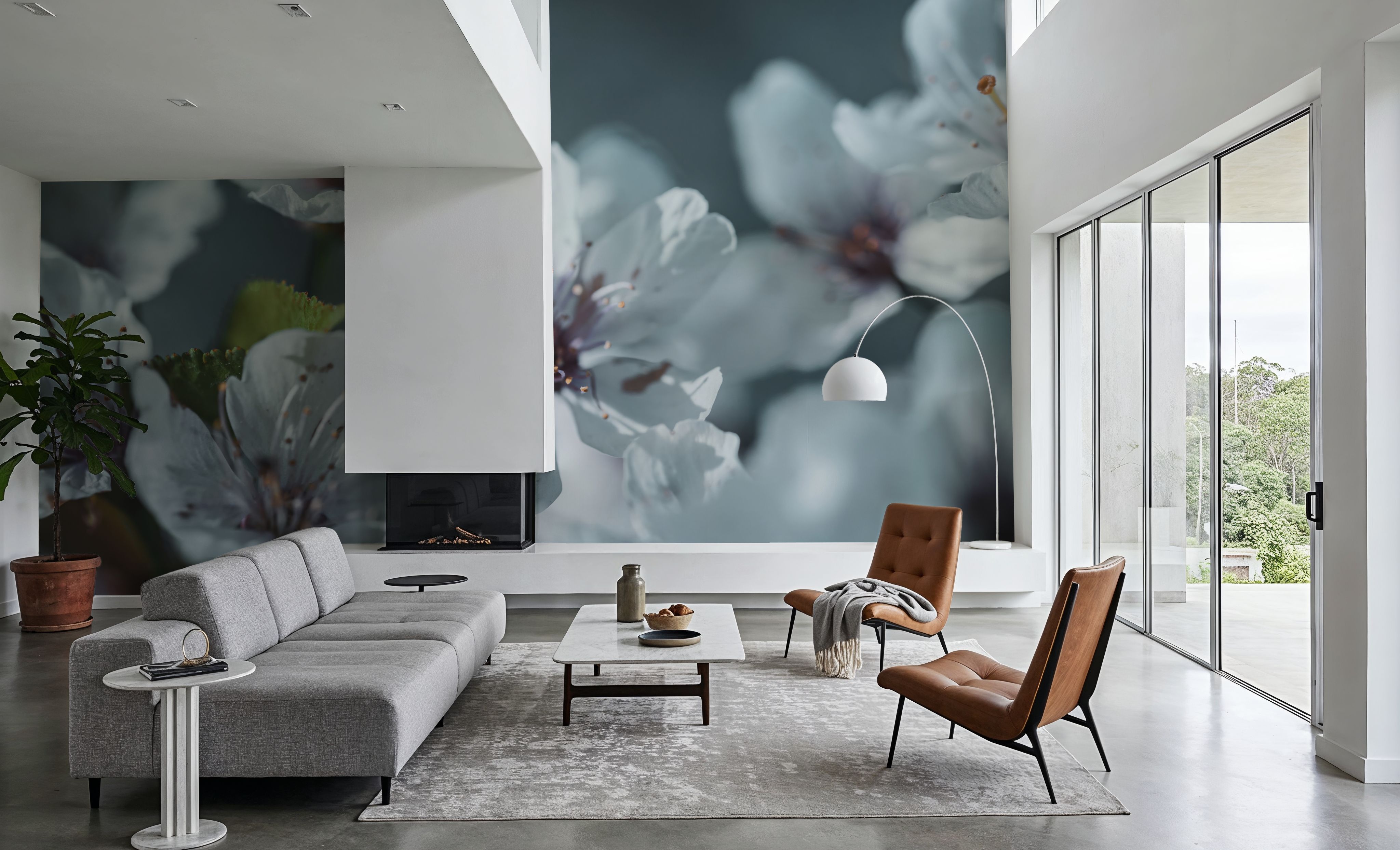 Blossom Reverie, Carte da parati