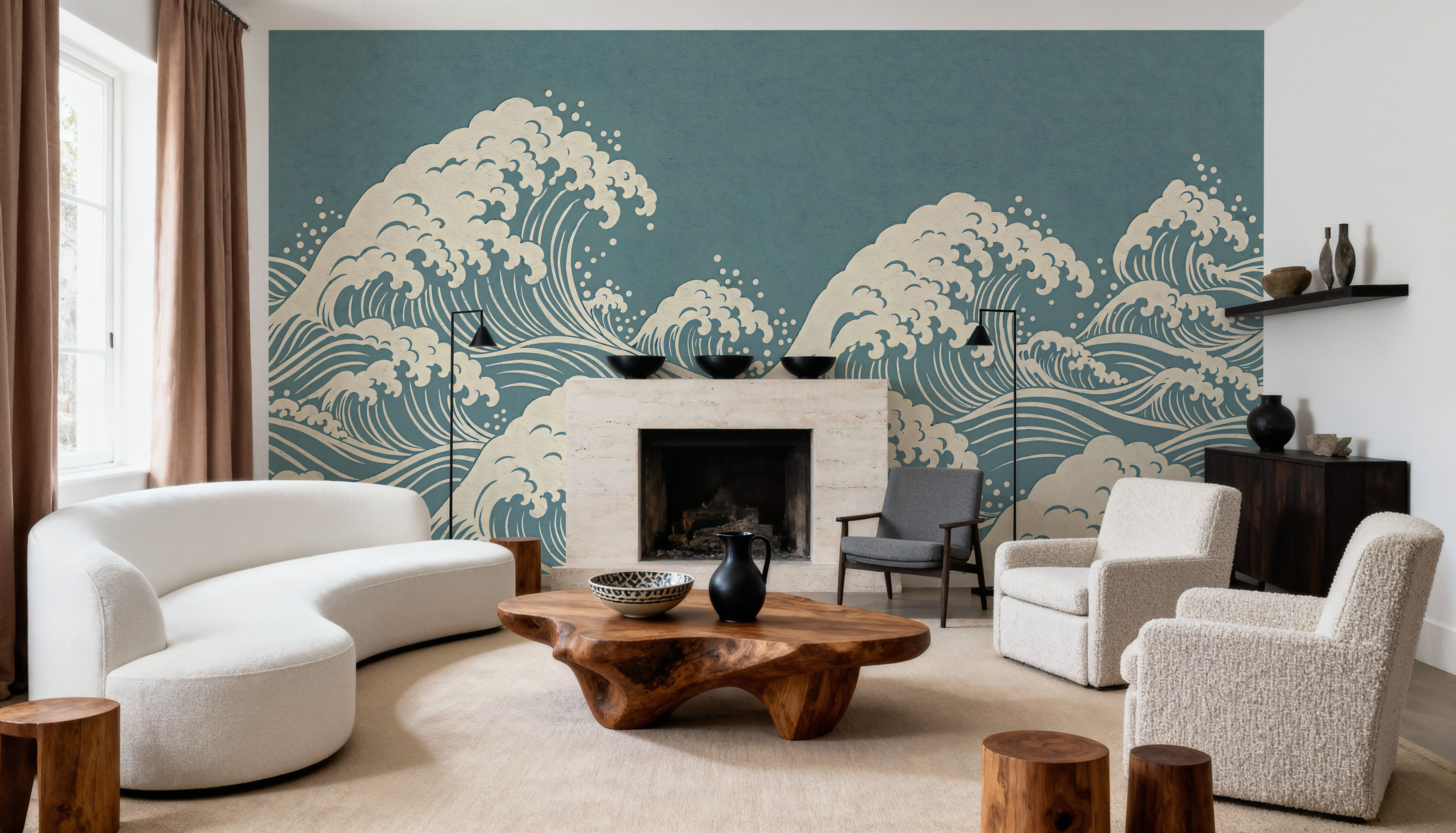Edo Waves, Sea Glass