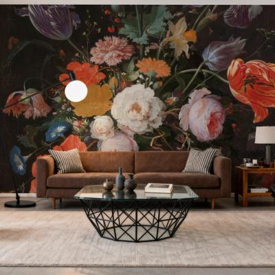 Still Life with Flowers And a Watch