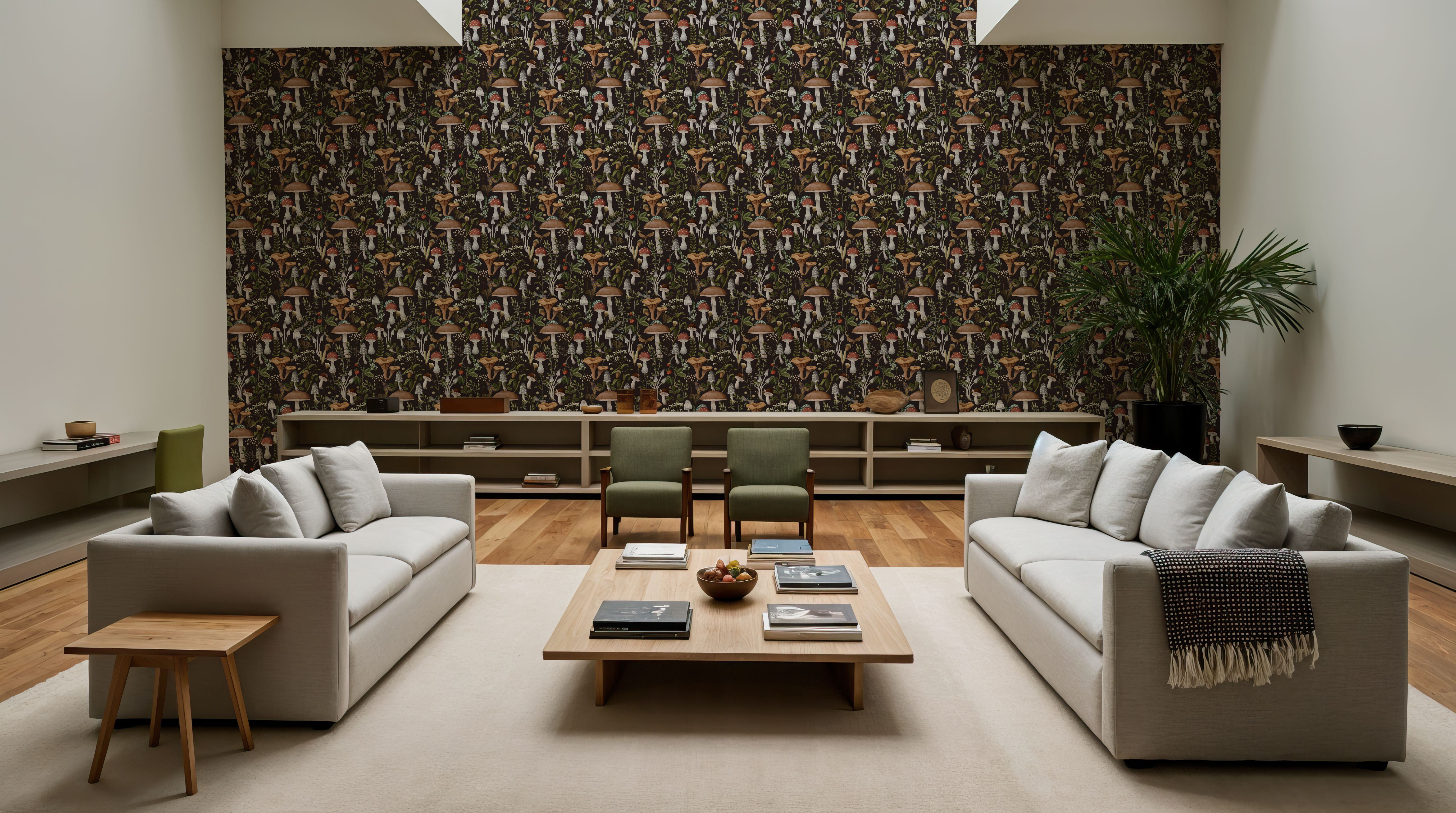 Forest Mushrooms, Dark