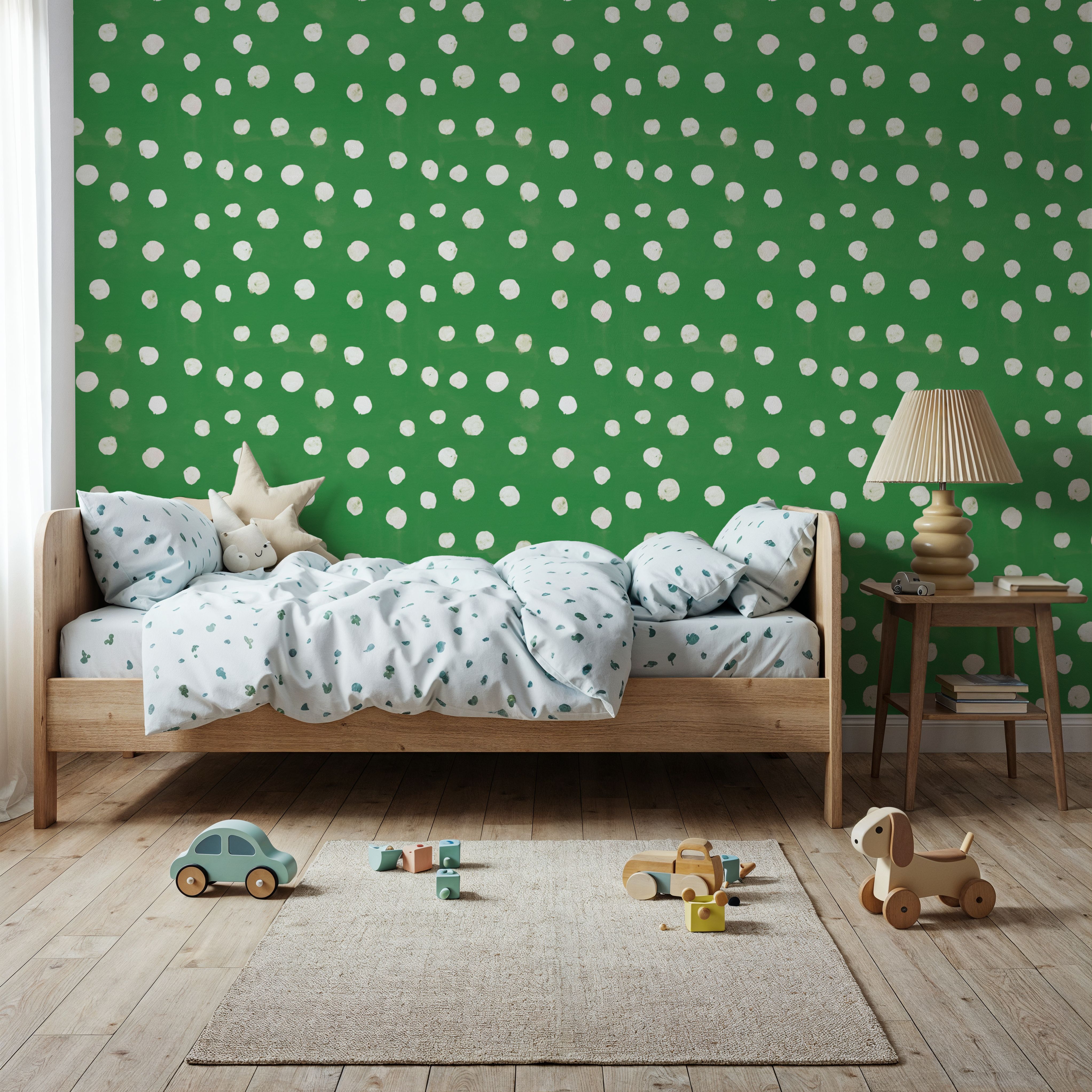 Mellow Dots Green