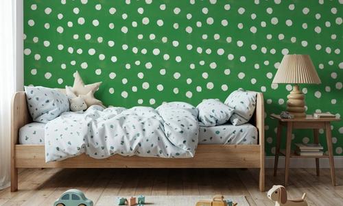Mellow Dots Green