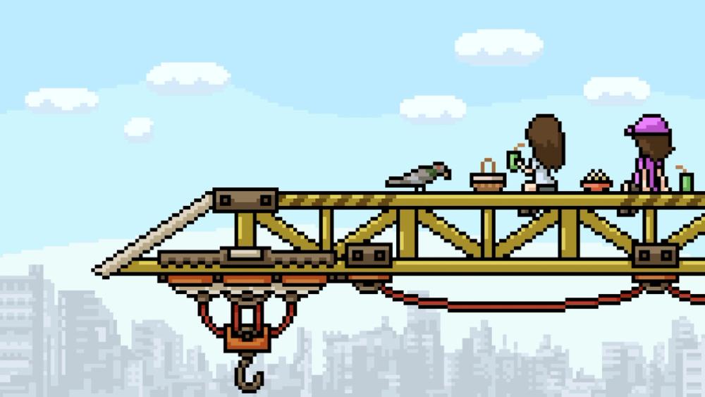 Pixel Crane