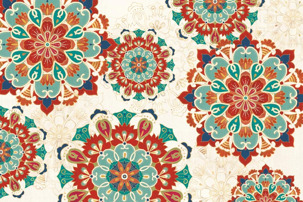 Folk Floral VIII