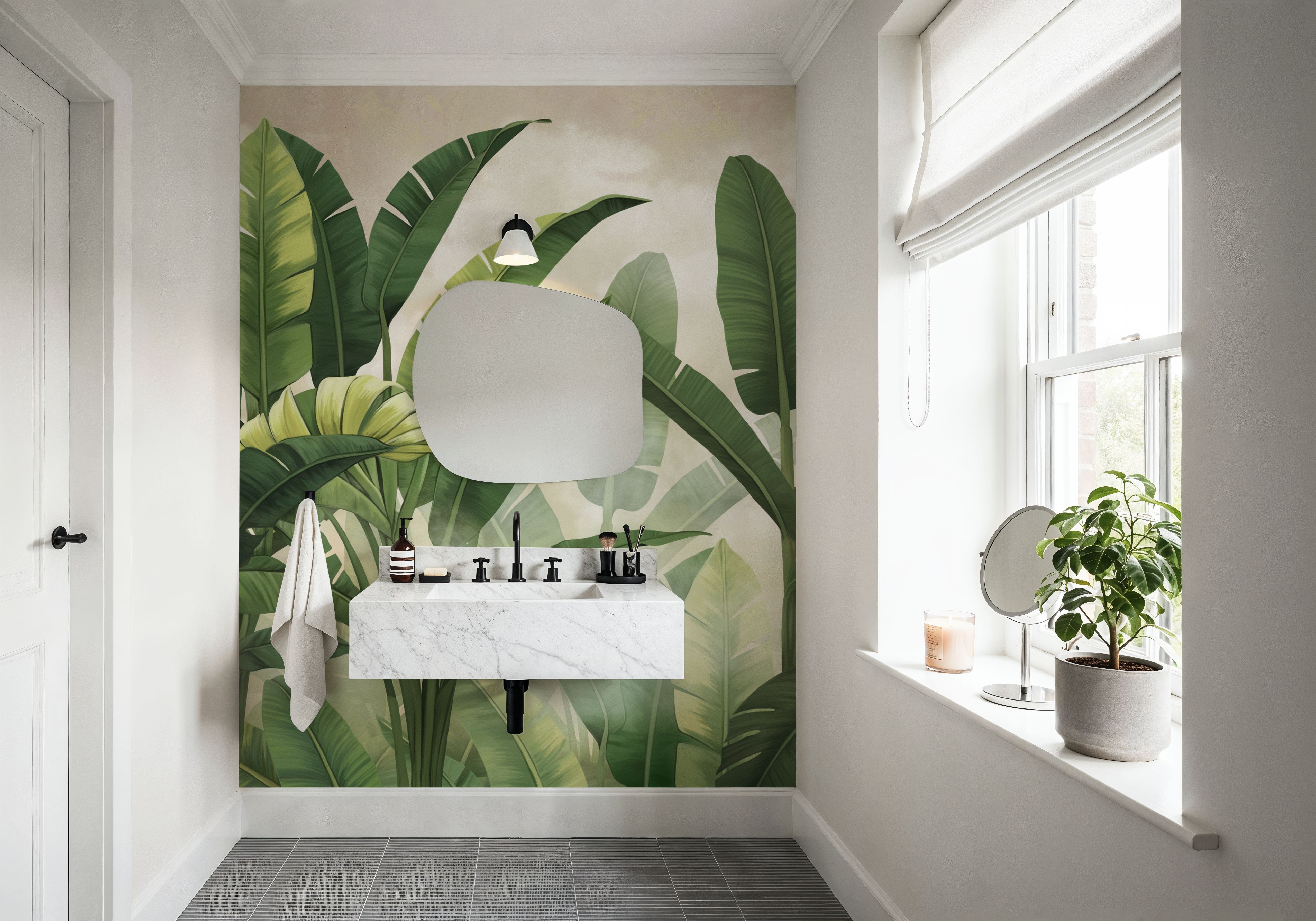 Banana Palms, Bright Green