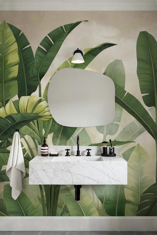 Banana Palms, Bright Green