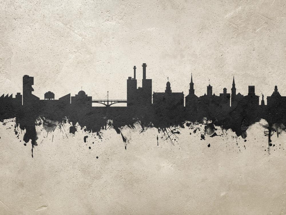 Iowa City Skyline Concrete