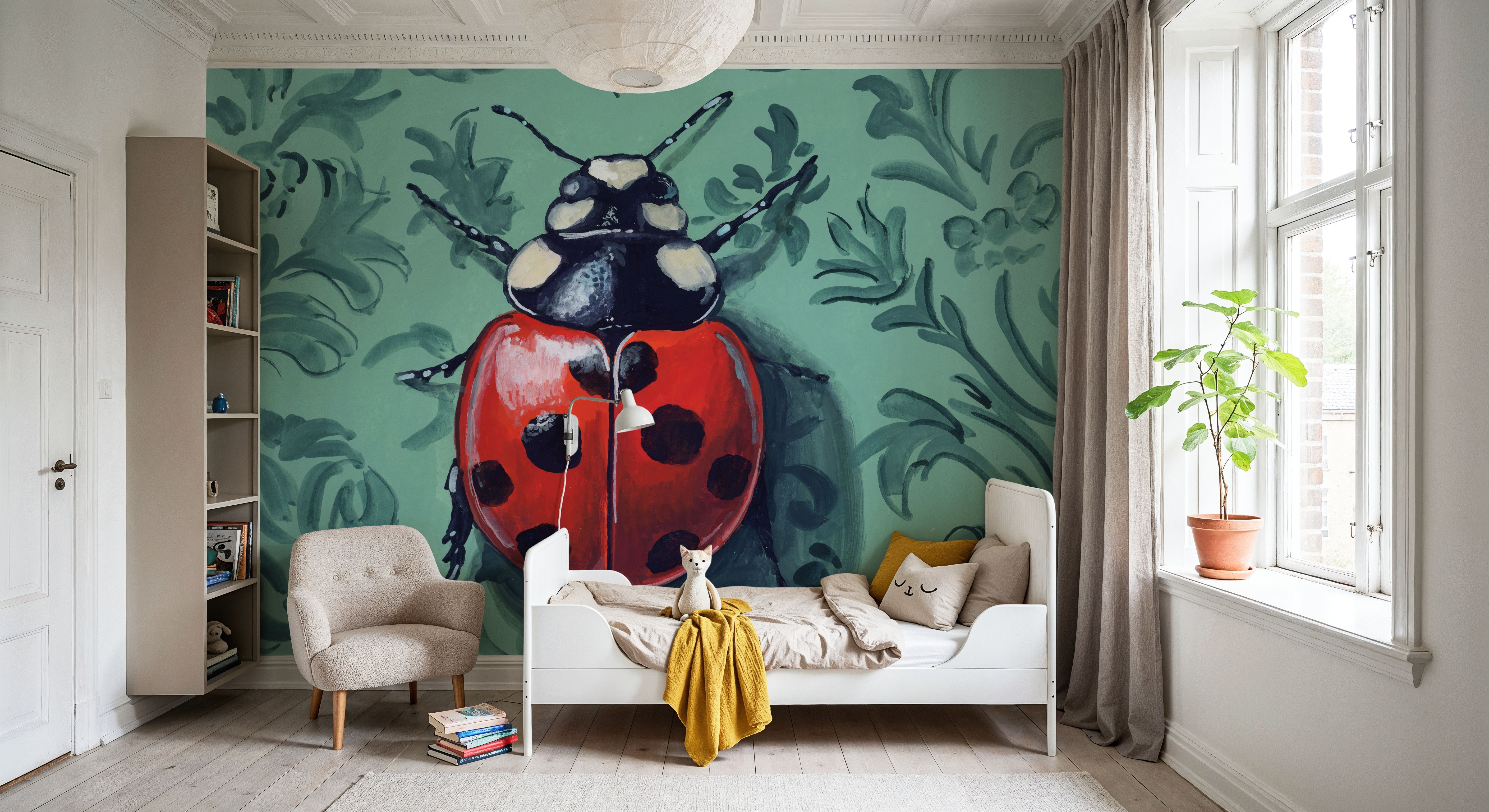 Ladybug In The Parlor Room