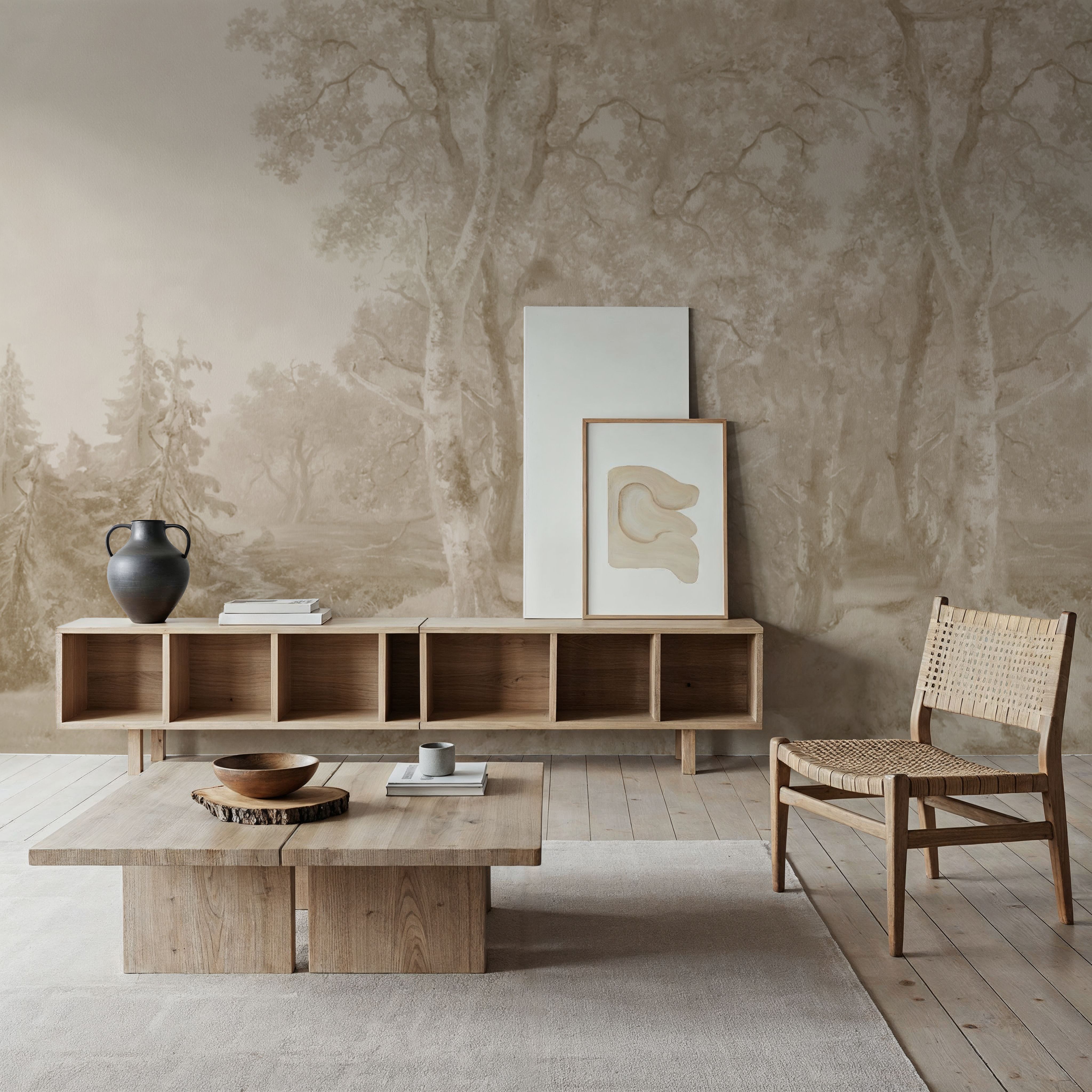 Forest Immersion Pale Beige