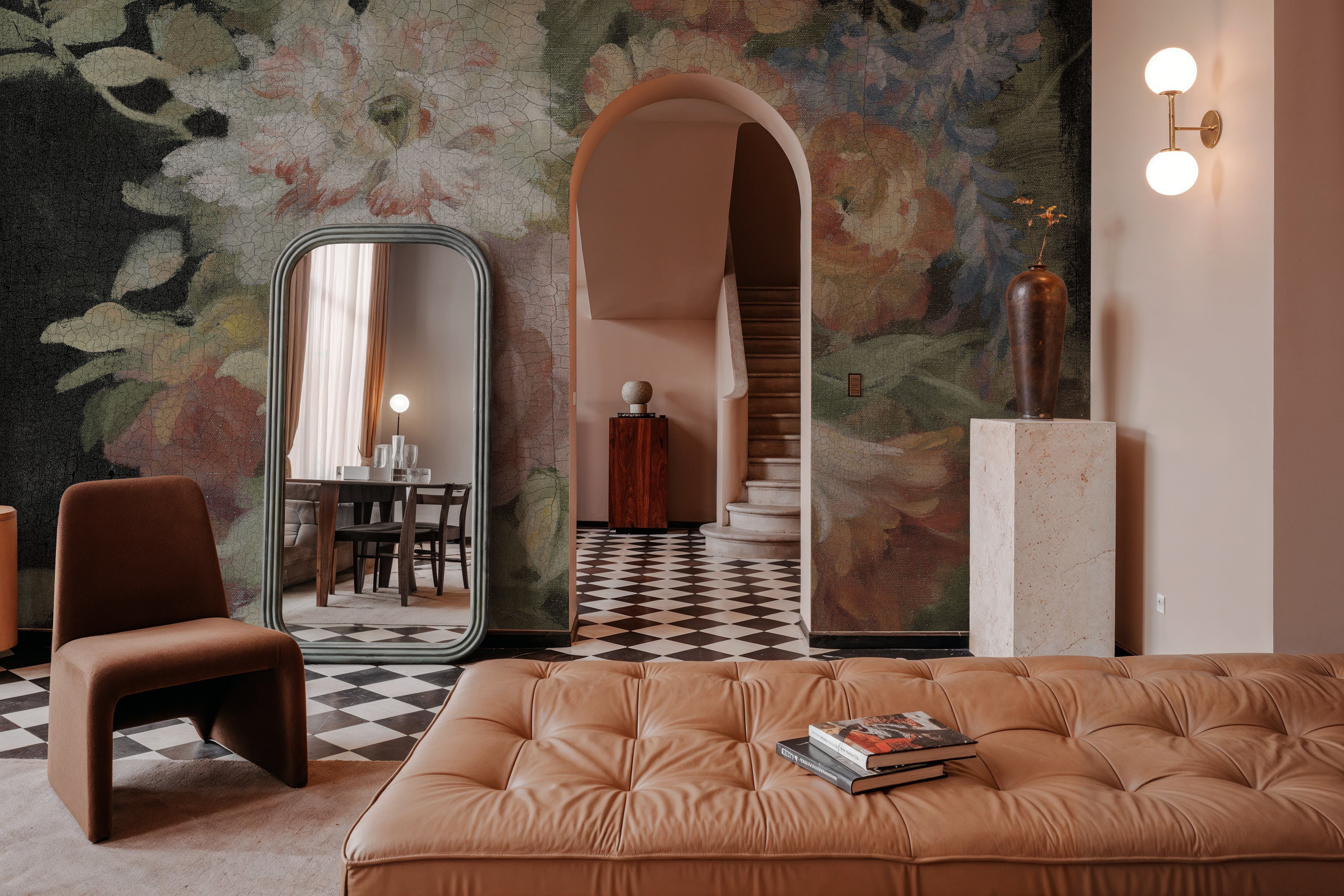 Seaside Garden I Black, Tapeten