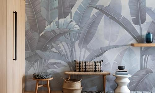 Banana Palms, Stone