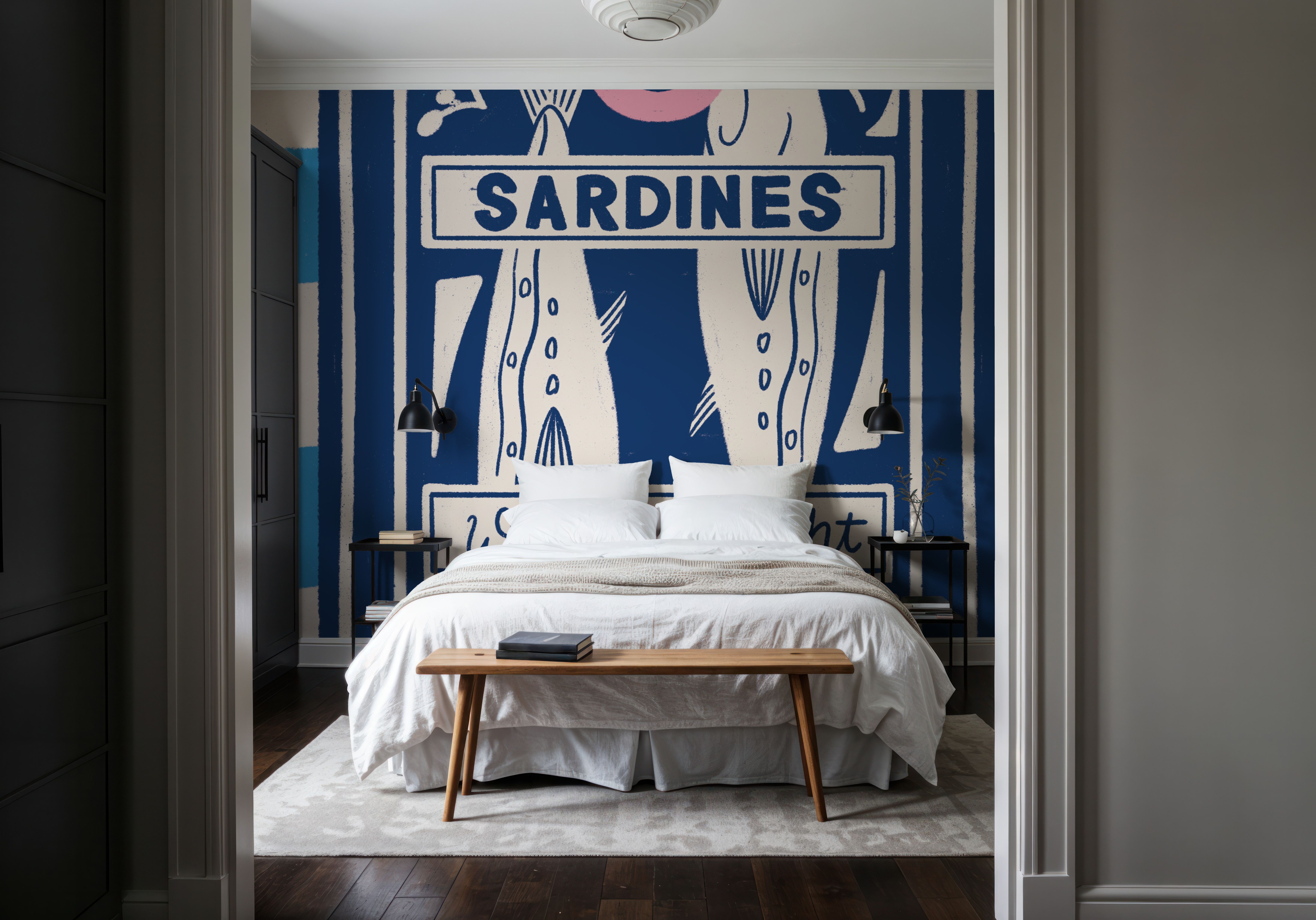 Fun Sardines I Blue