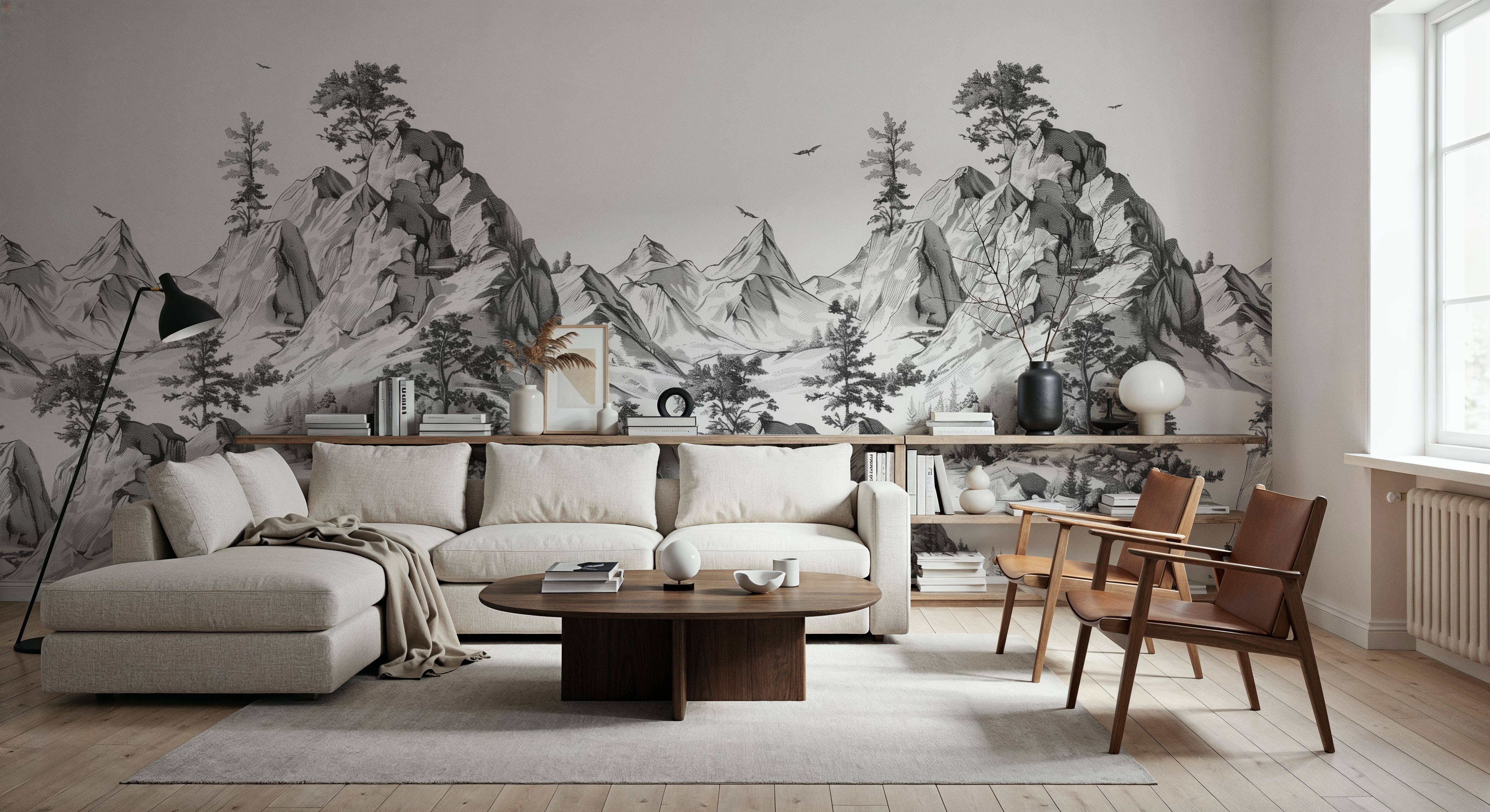 Toile Hills, Black & White