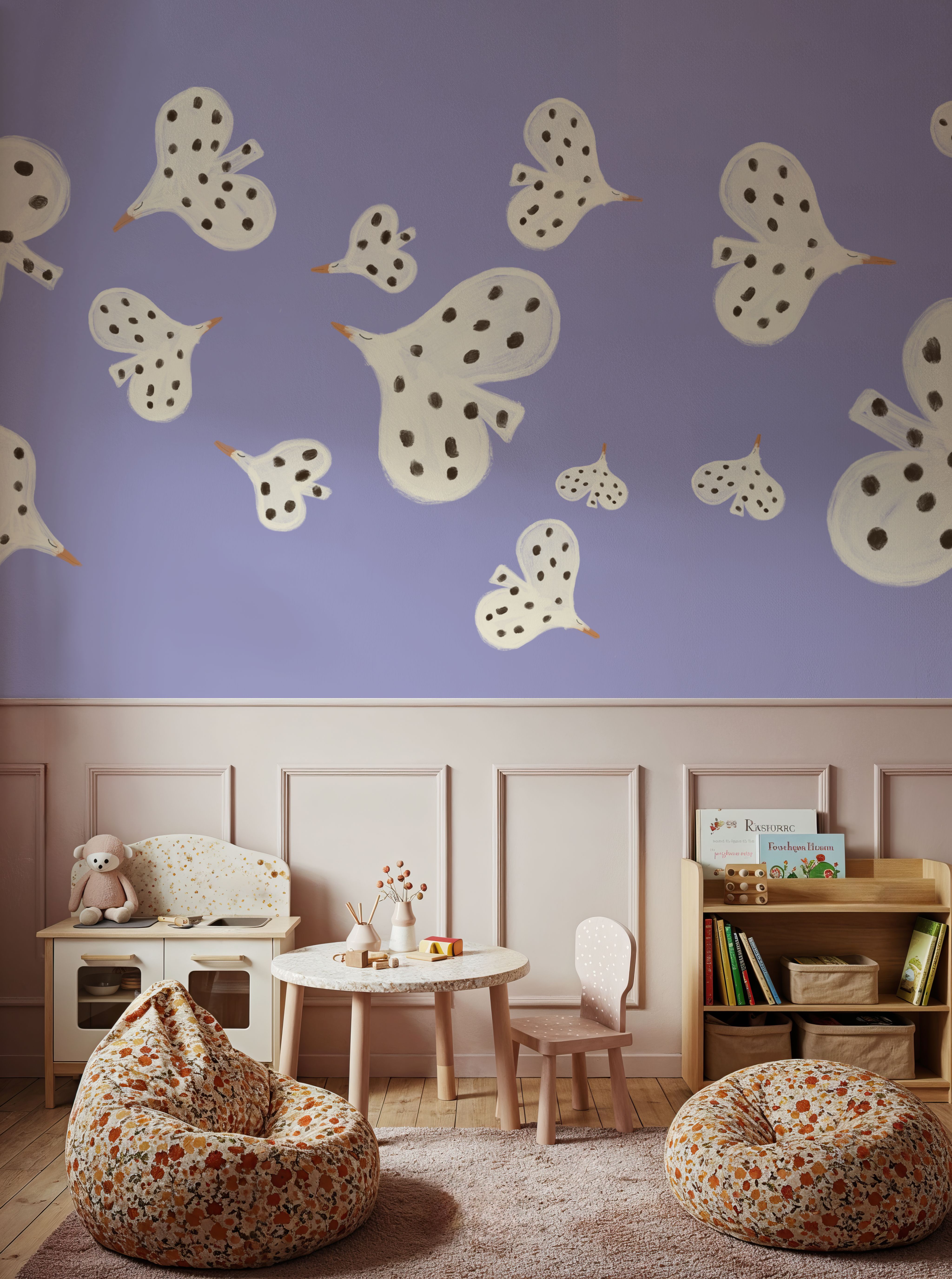 Birds Flying High, Periwinkle