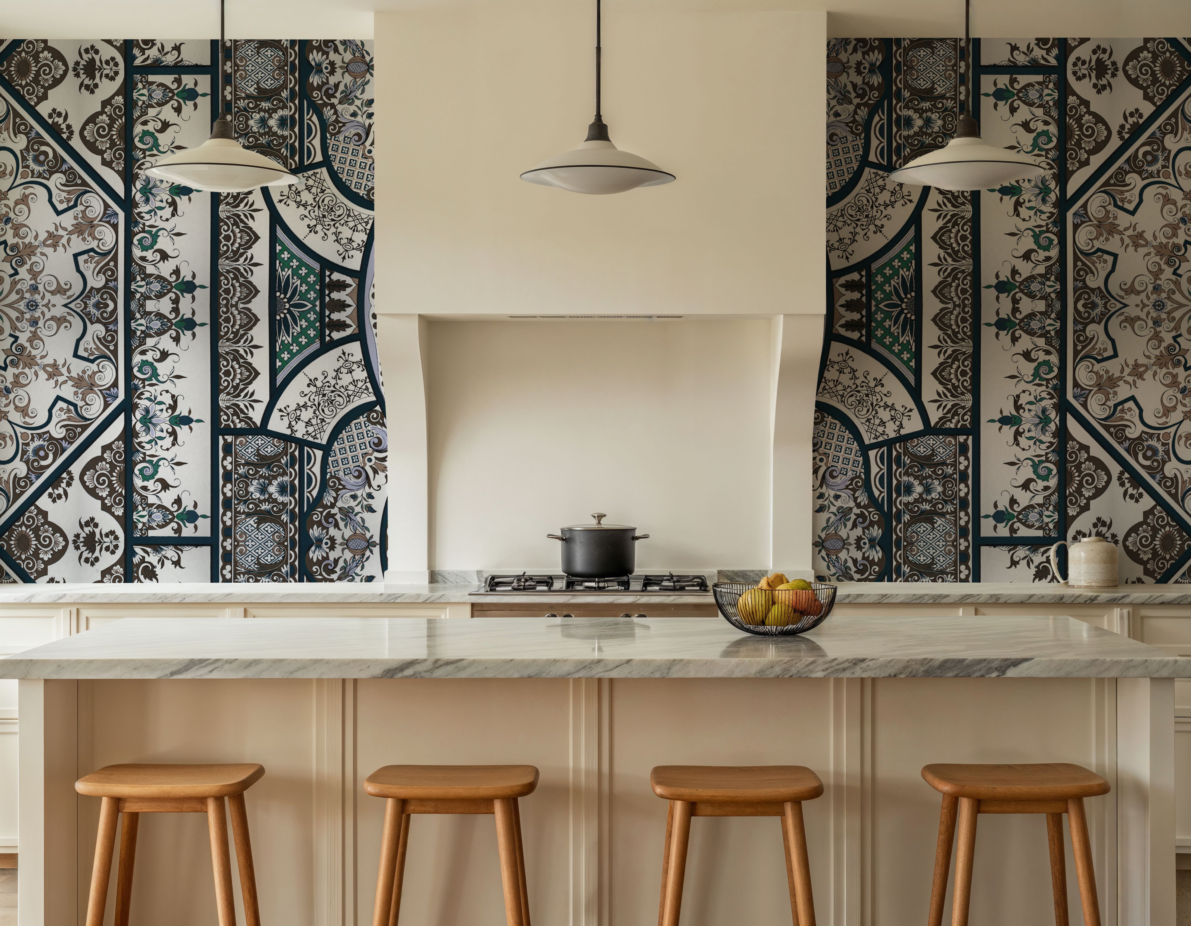 Eastern Tales, Brown & Lavender