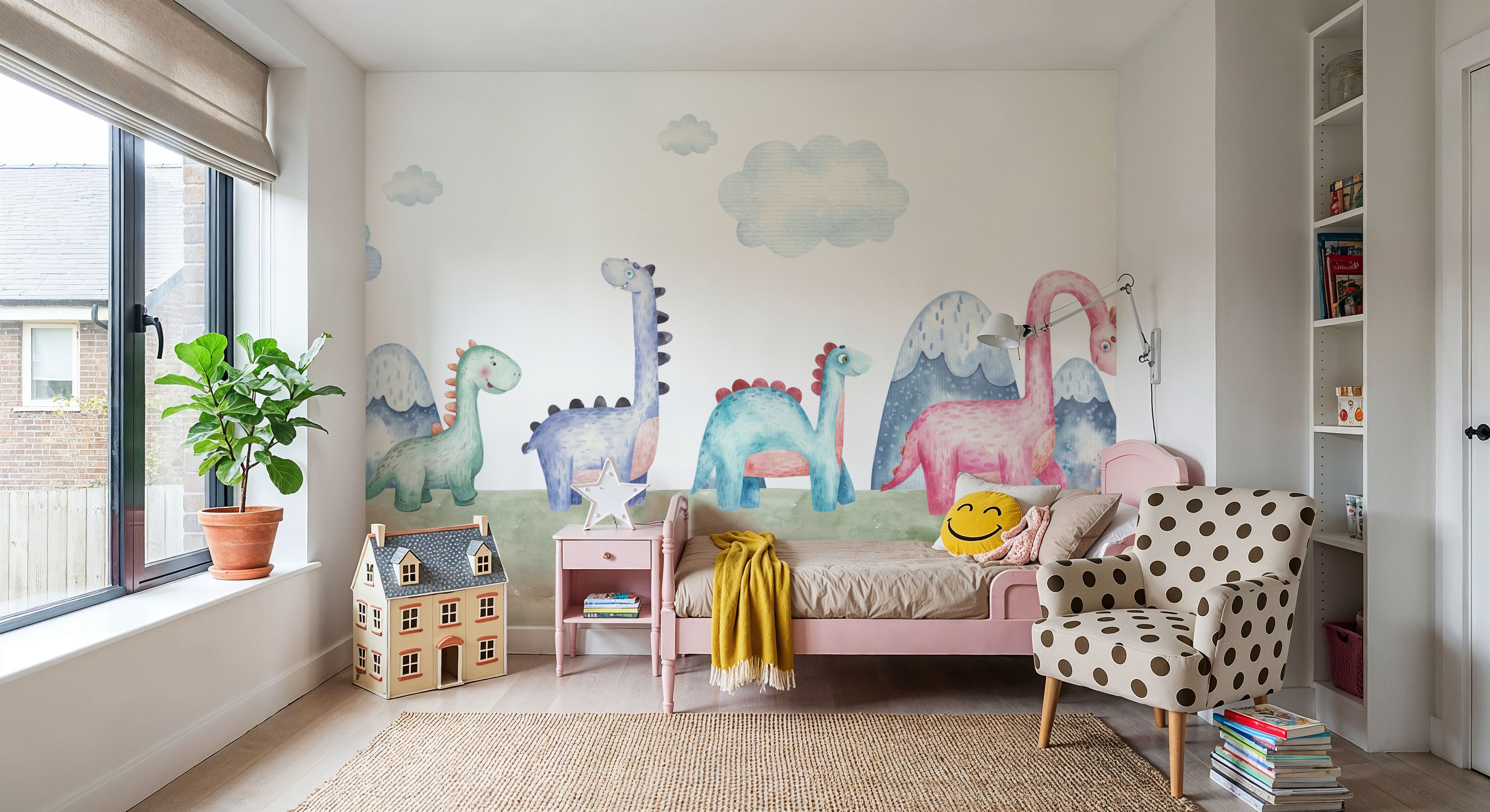 Dinosaur Walk, Wallpaper