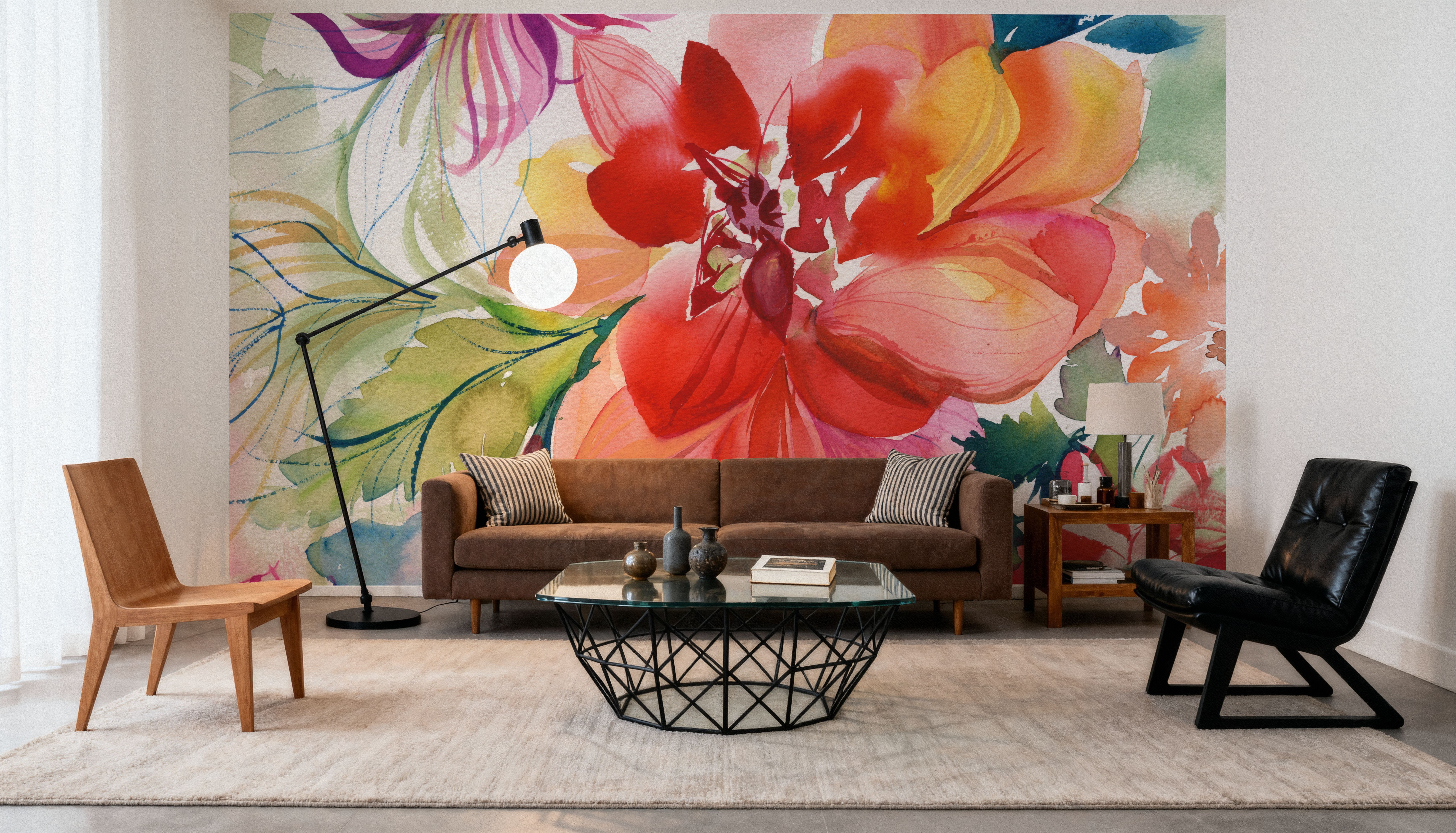 Colors of Spring, Papel pintado