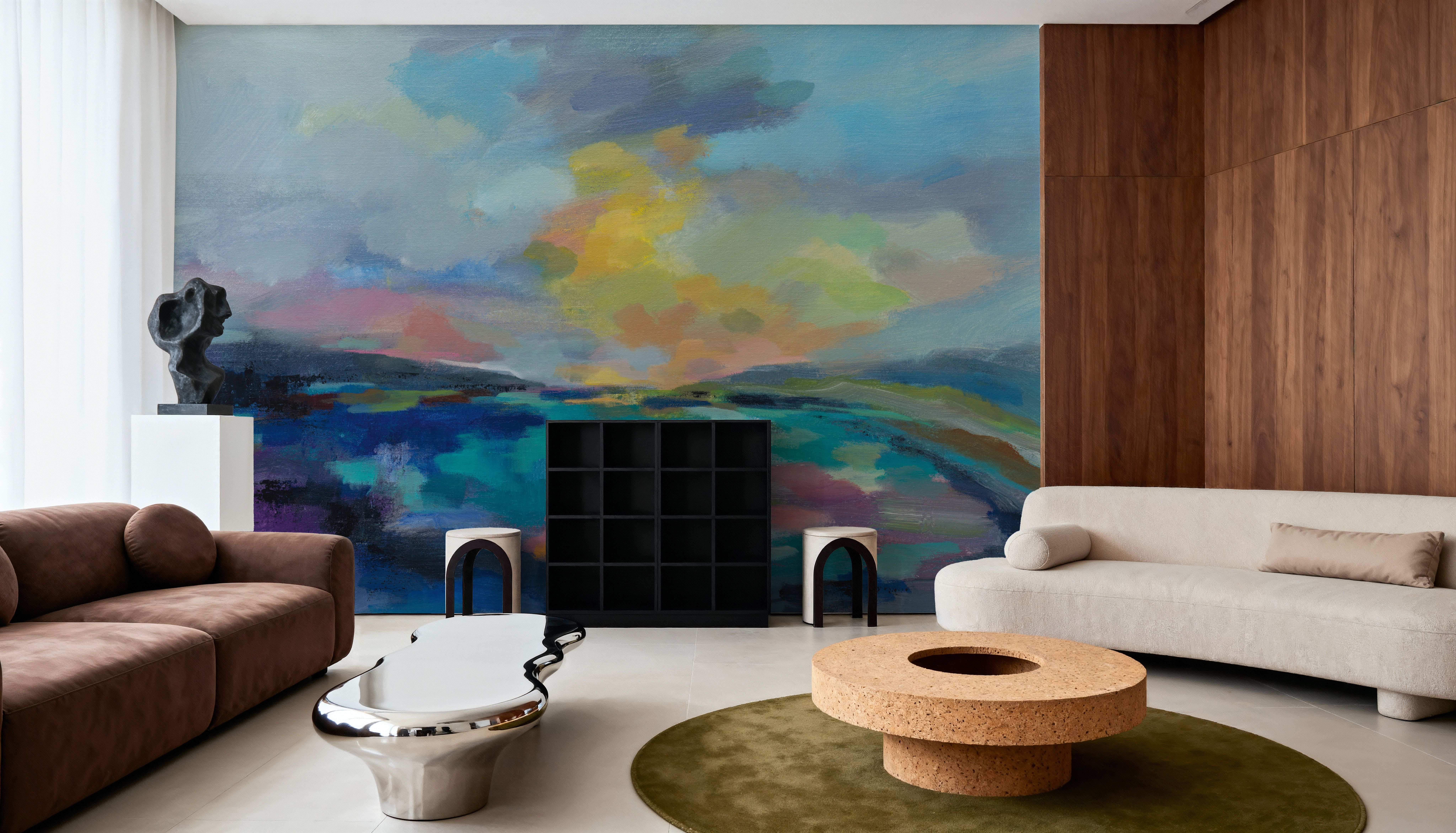 Southern Bay, Papel pintado