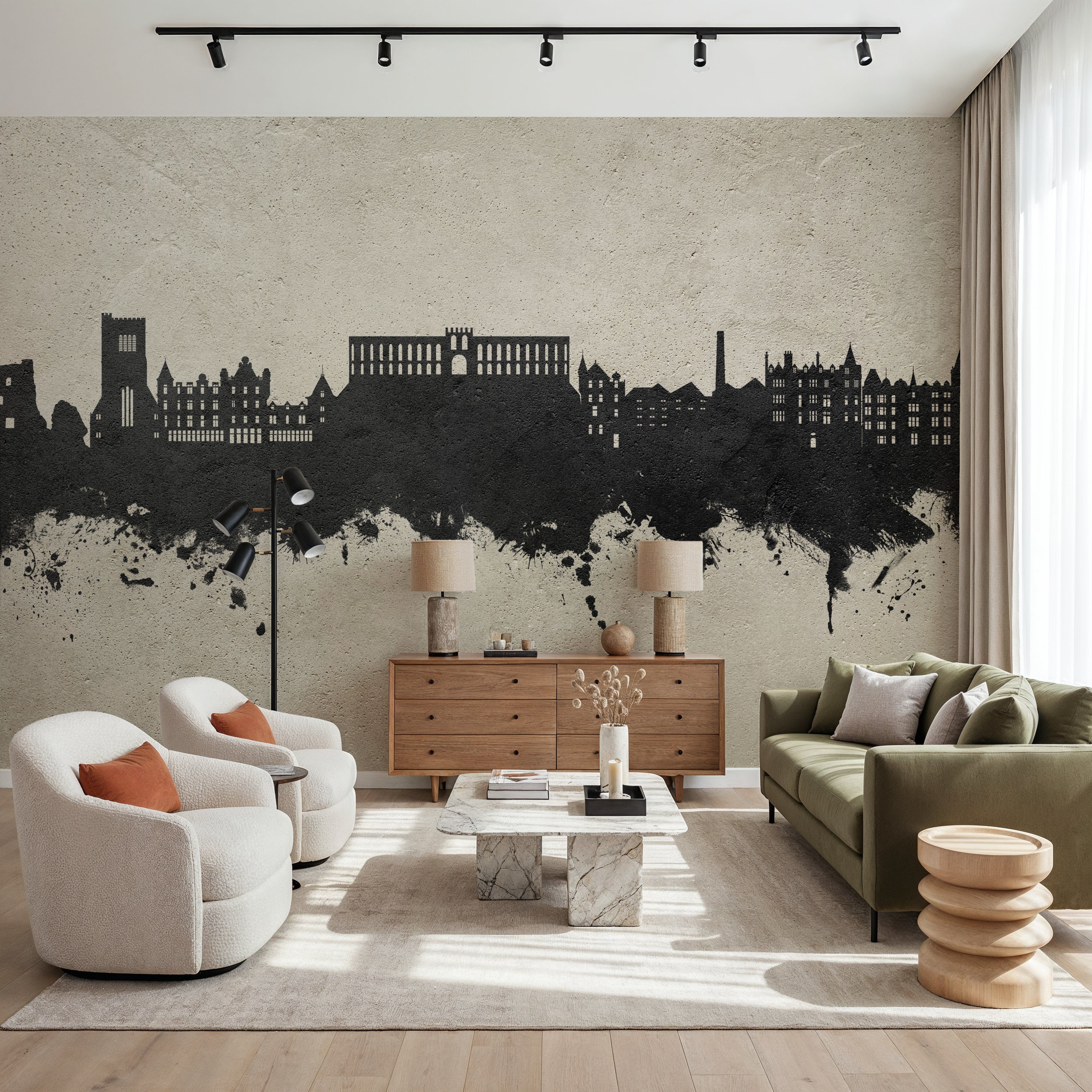 Oban Scotland Skyline Concrete