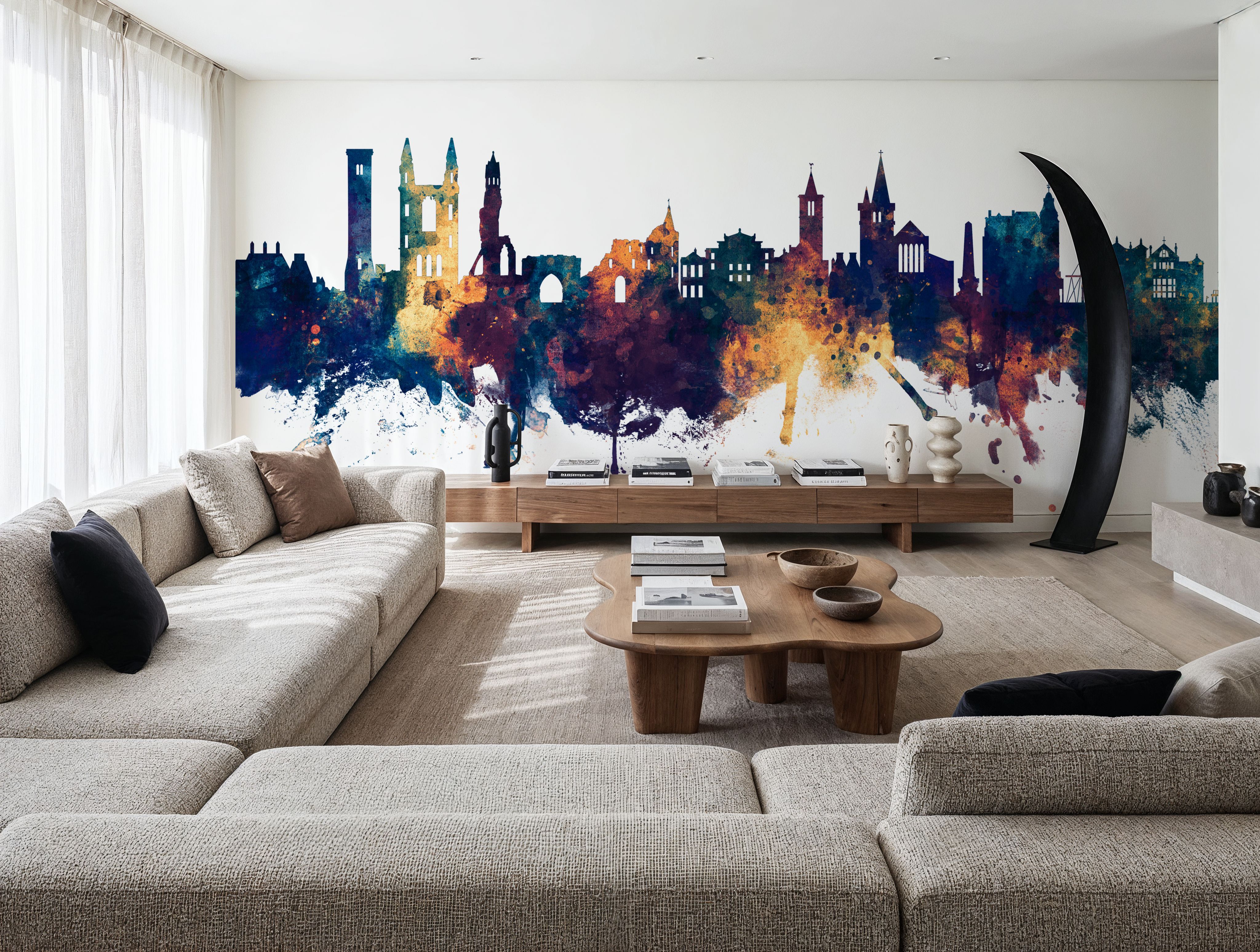 At Andrews Scotland Skyline Blue & Bronze