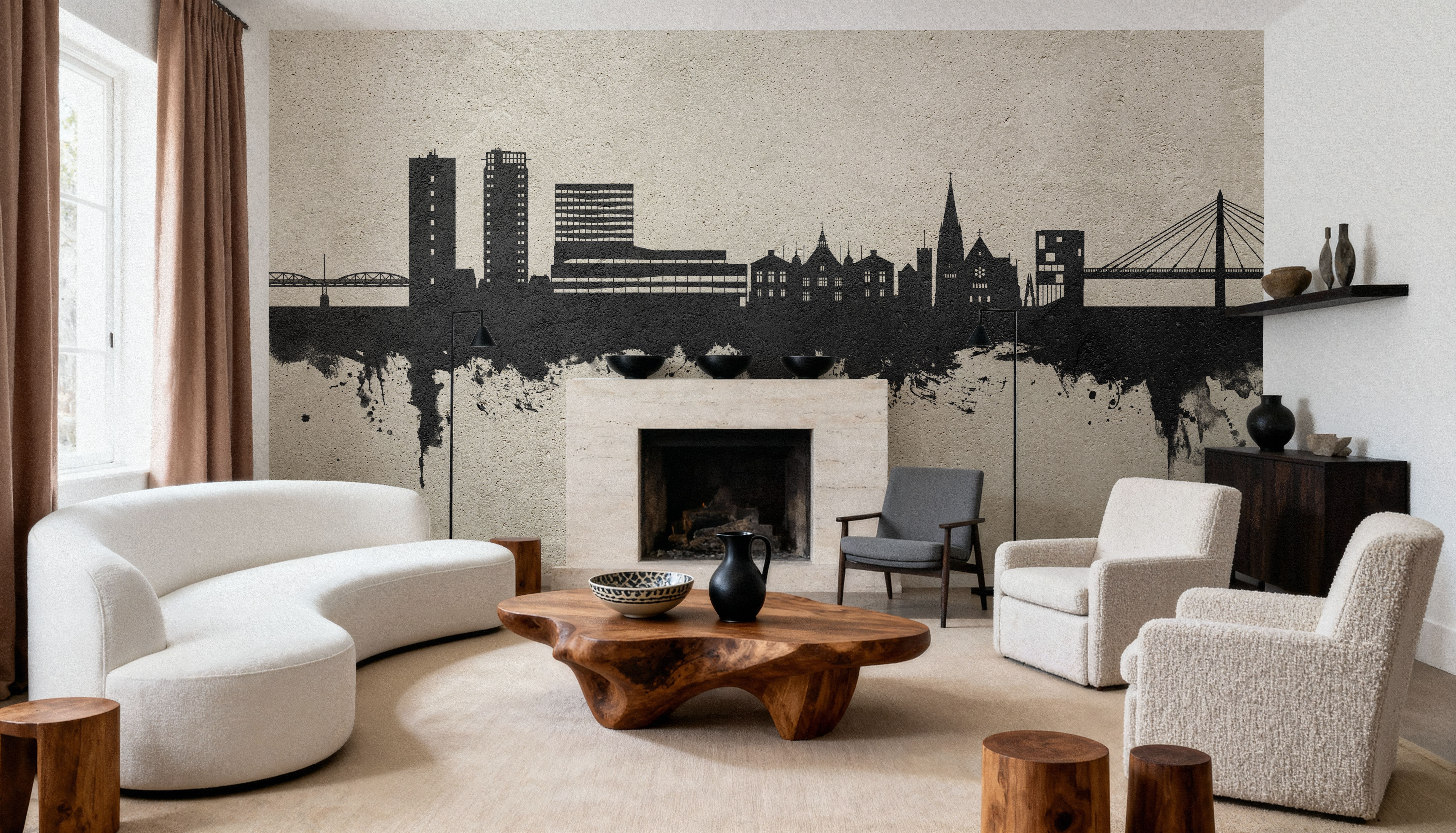 Umeå Skyline Concrete