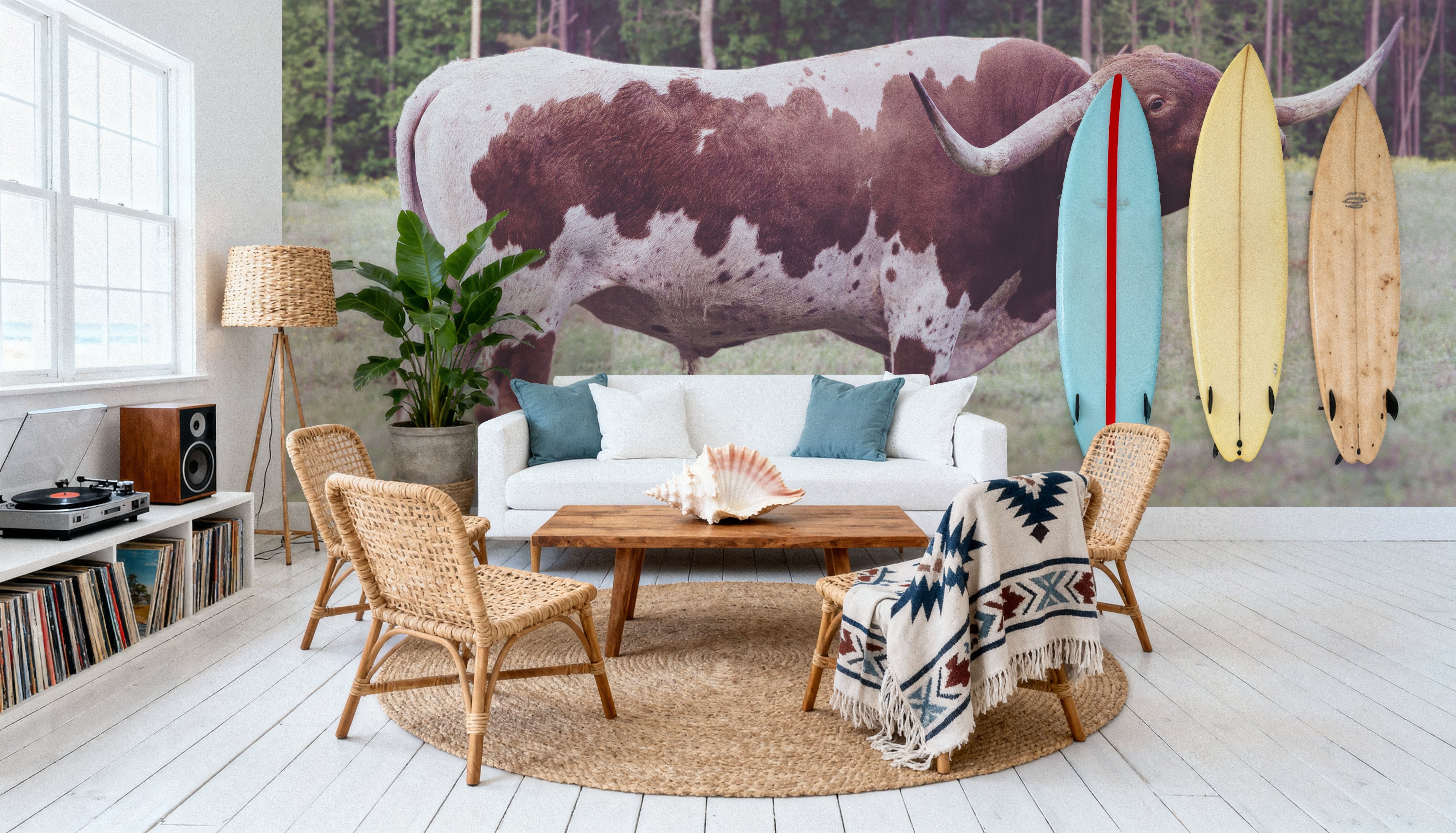 Longhorn Bull, Wallpaper