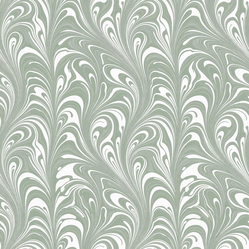 Marbelized Flow, Green Fog