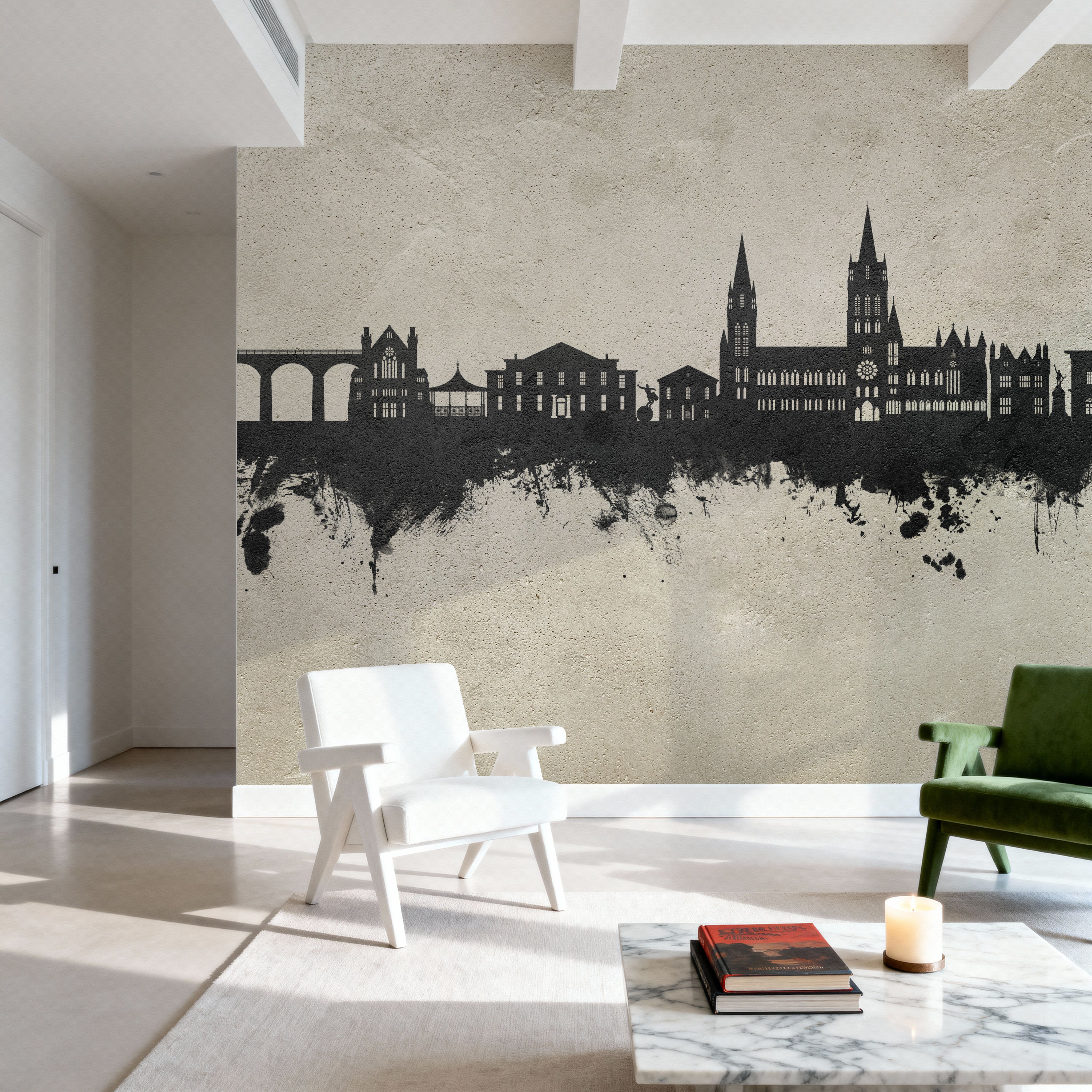 Truro England Skyline Concrete