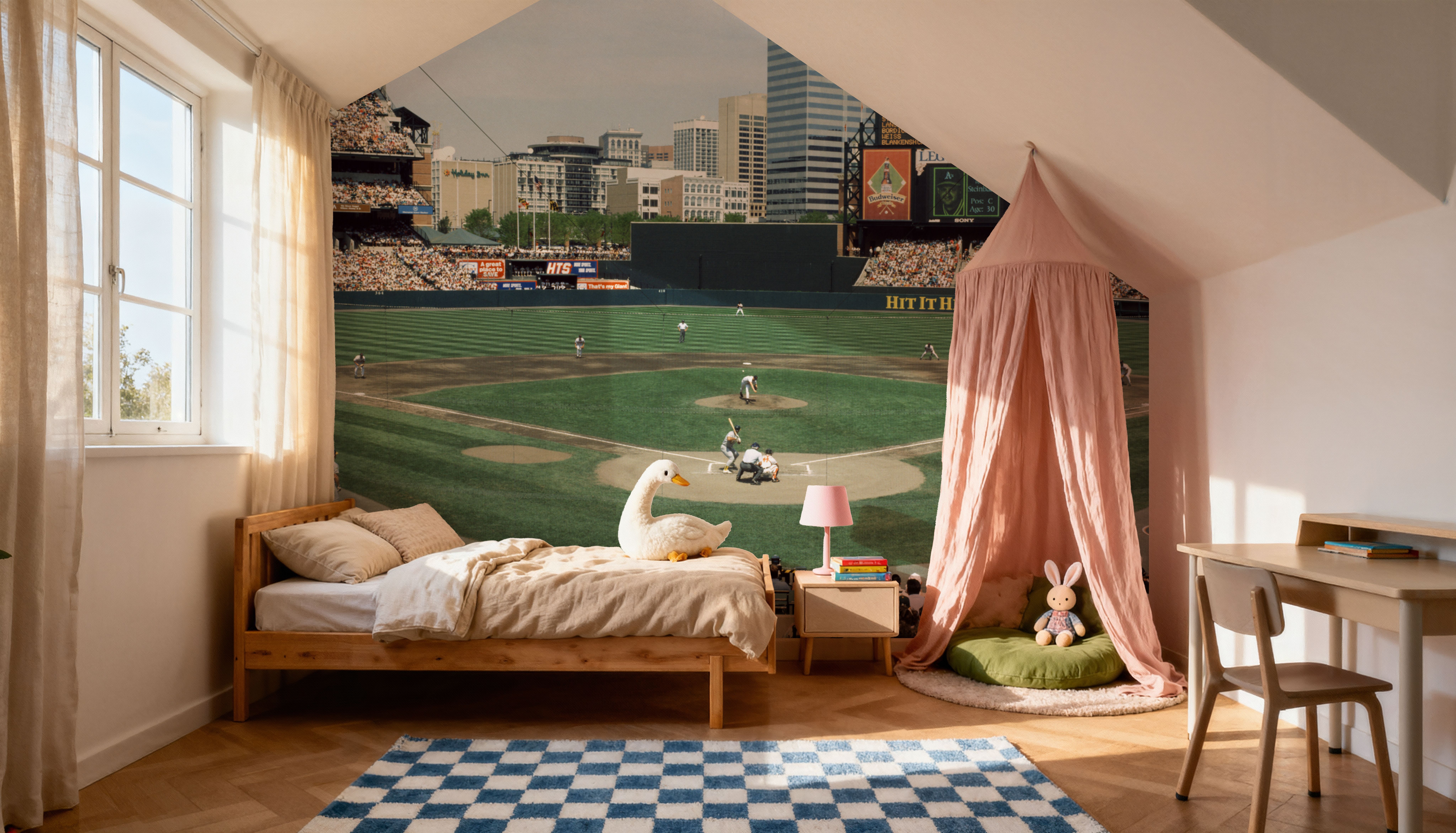 Ballpark Nostalgia, Wallpaper