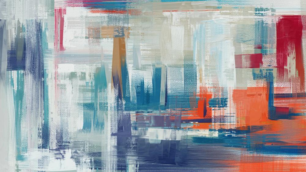 Sense Of The City, White And Blue