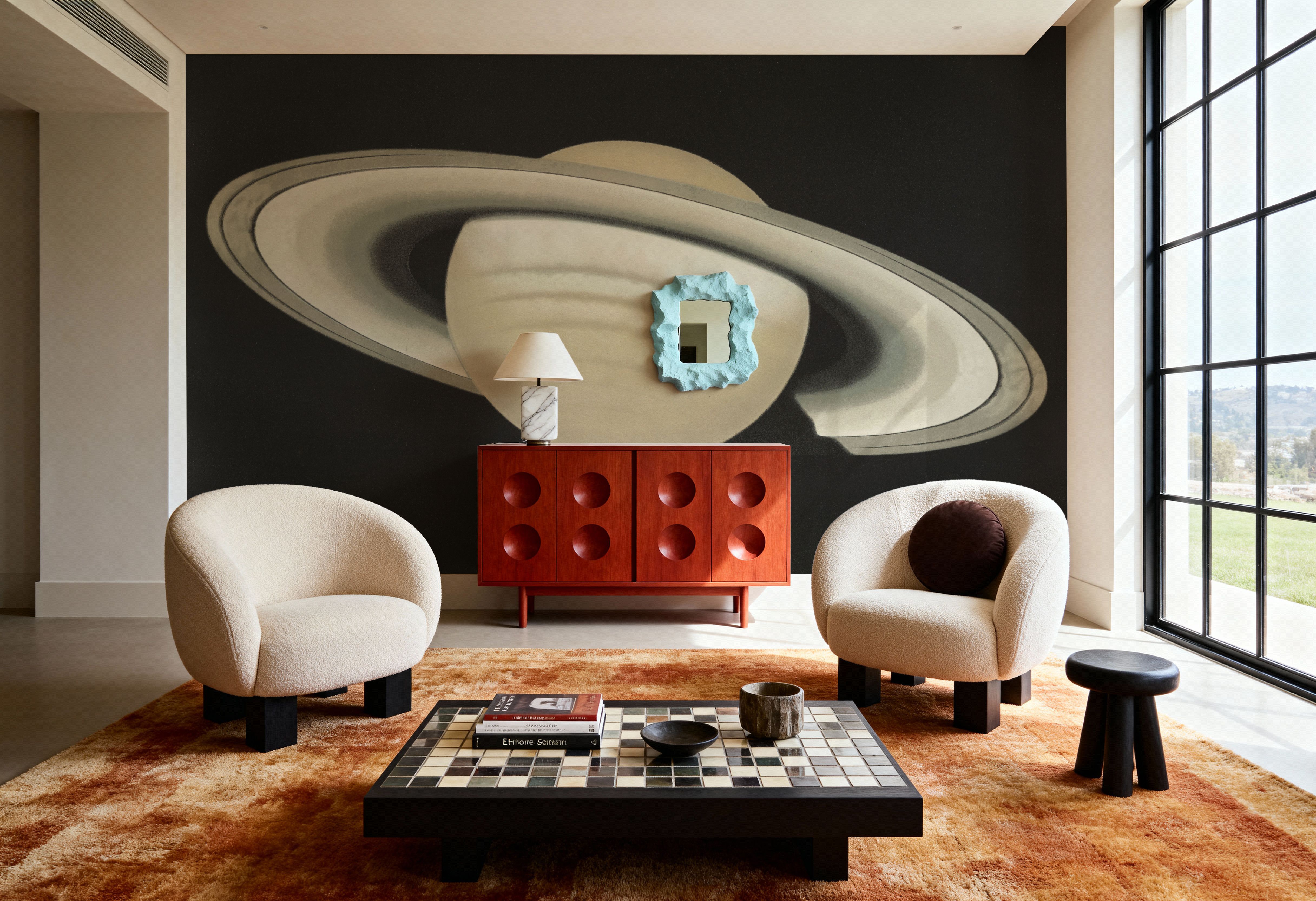 The Planet Saturn, Wallpaper