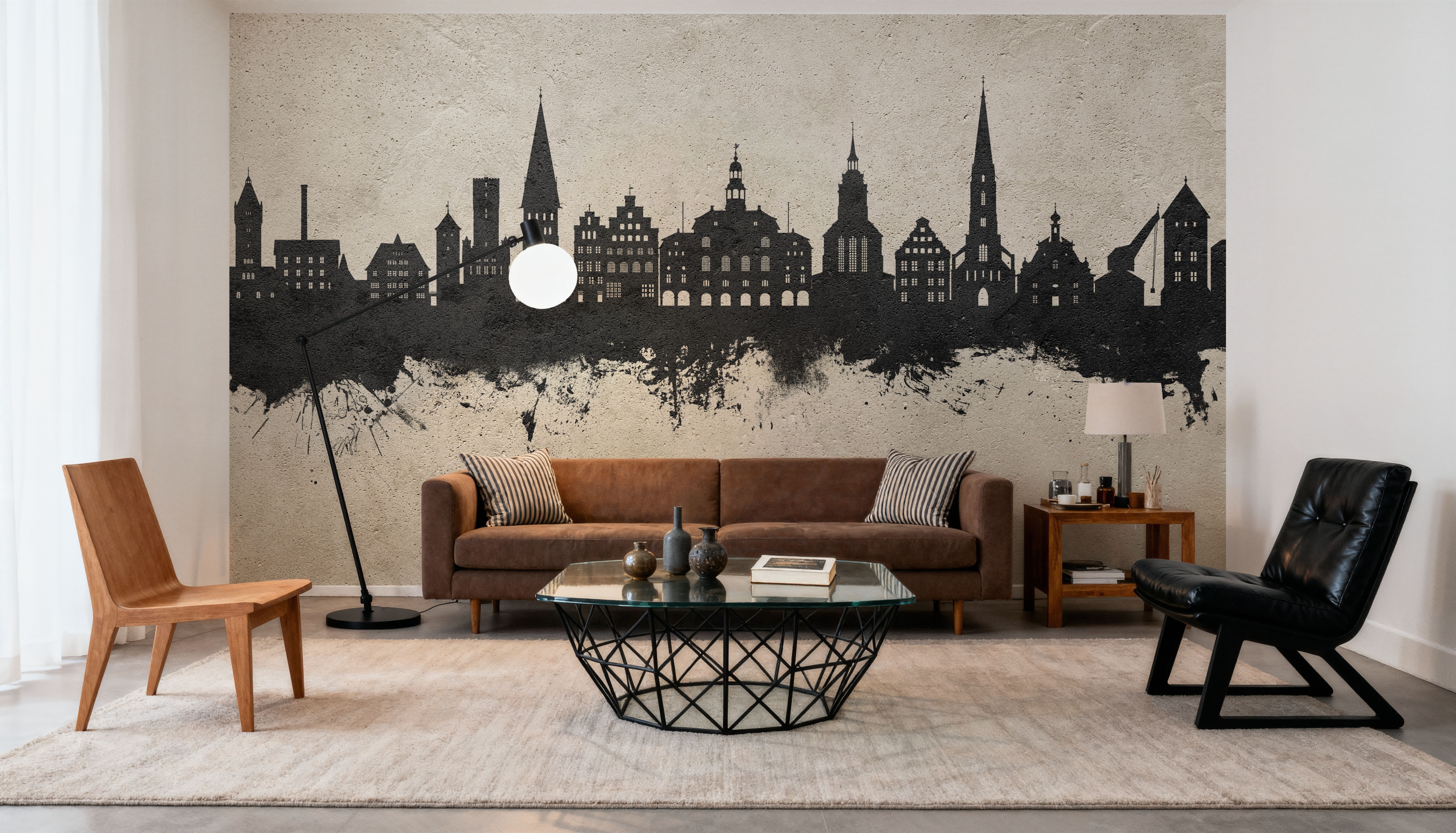 Lüneburg Germany Skyline Concrete