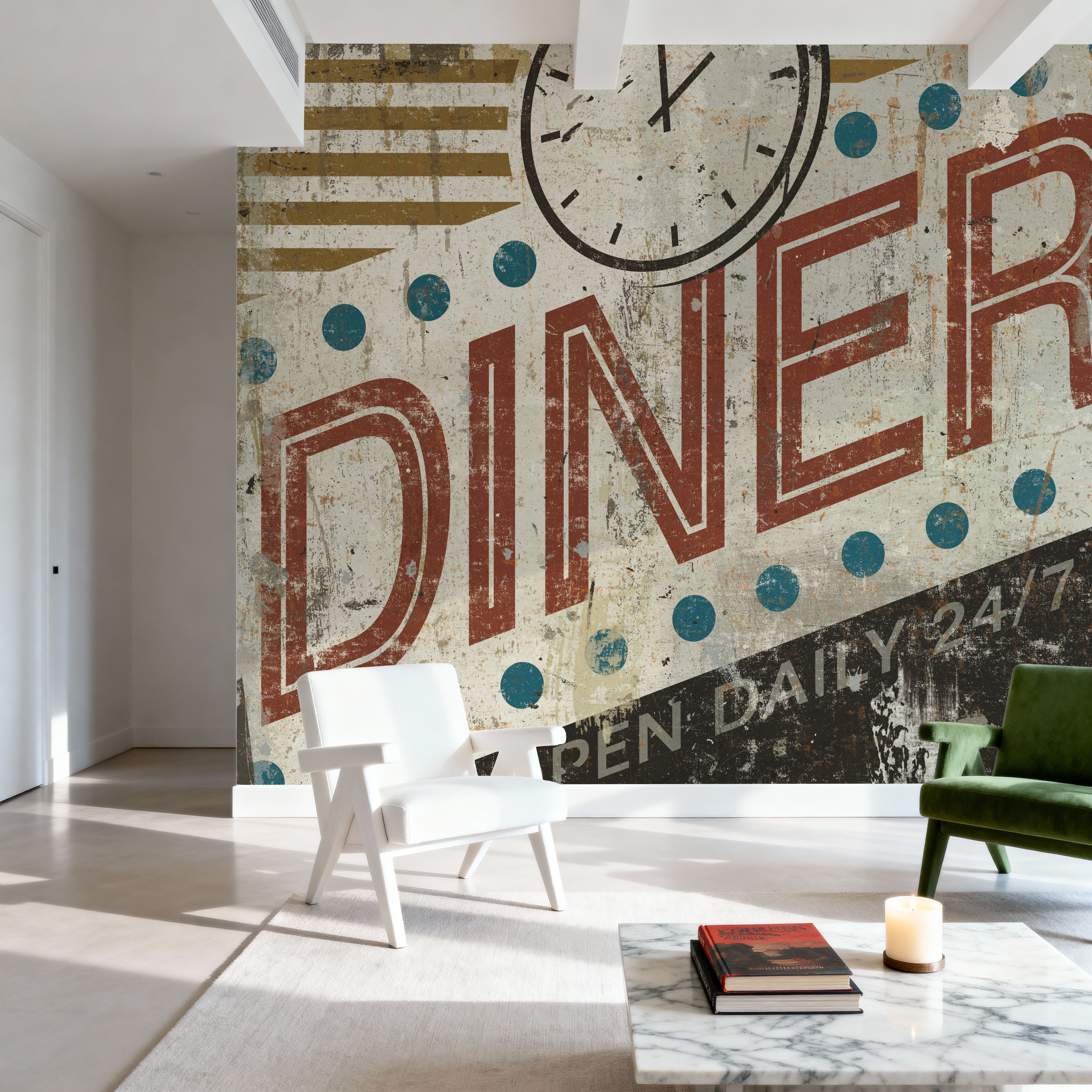 Vintage Diner Sign
