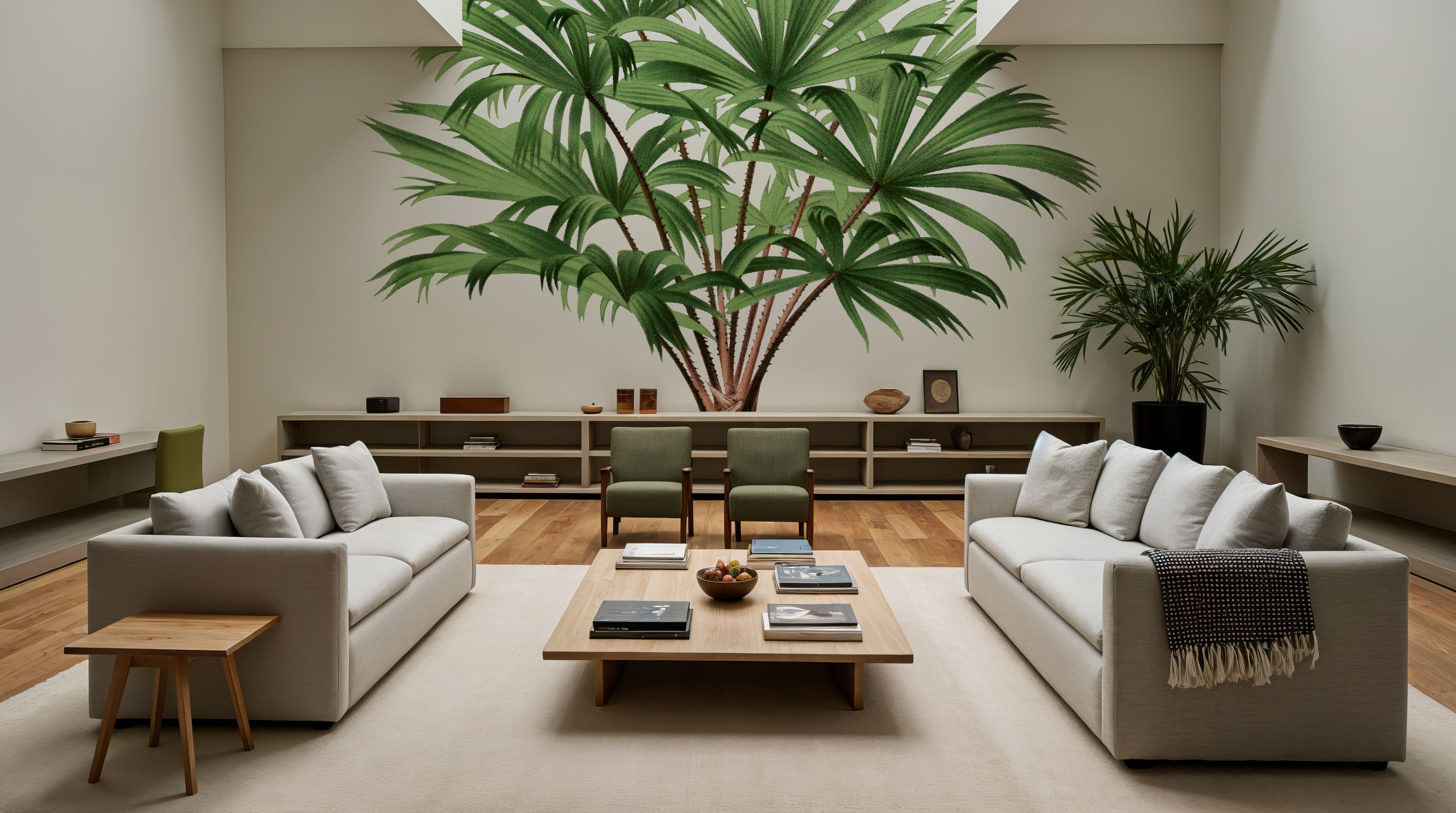 Vintage Palm Tree III