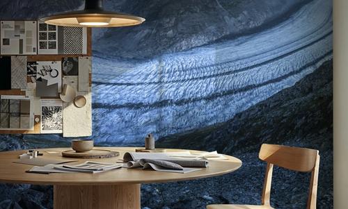 Aletsch Glacier Moon