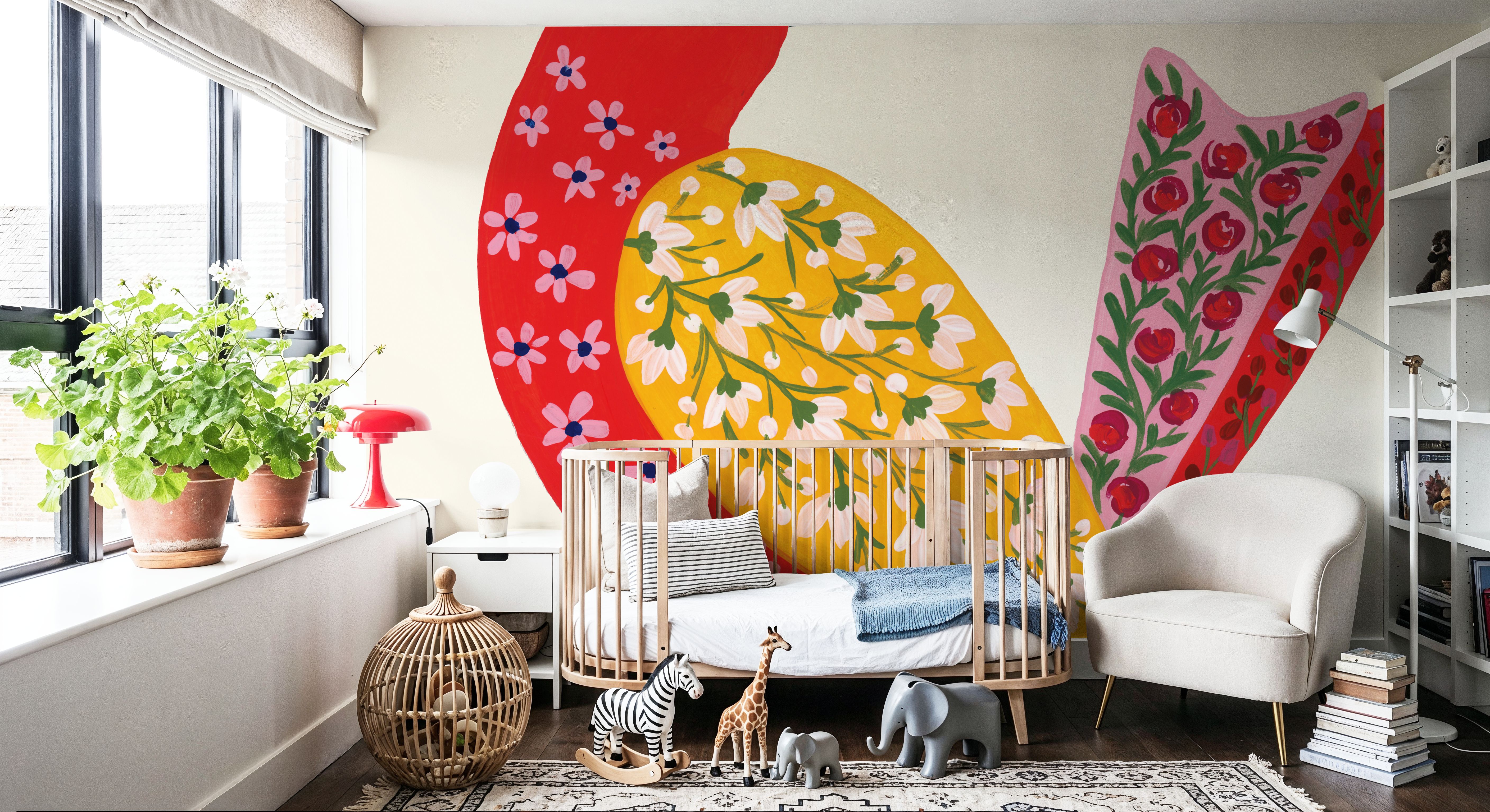 Blooming Bird I, Wallpaper