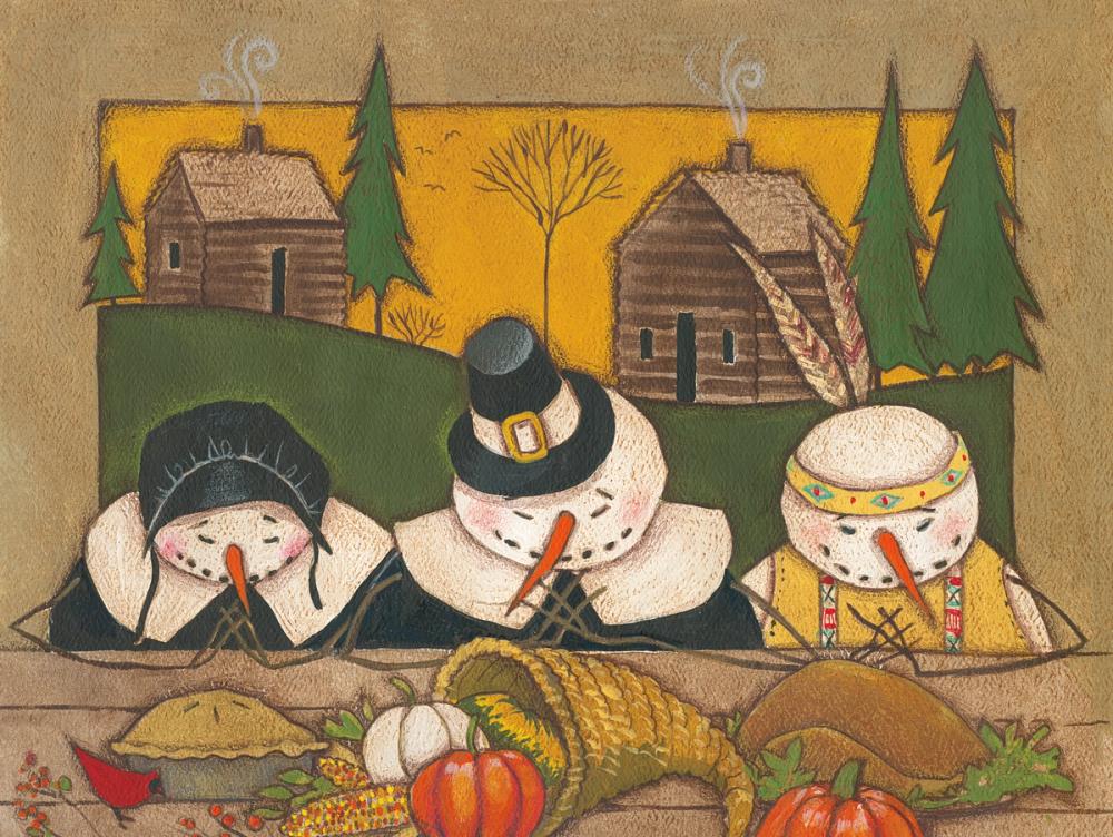 Seasonal Snowman XI