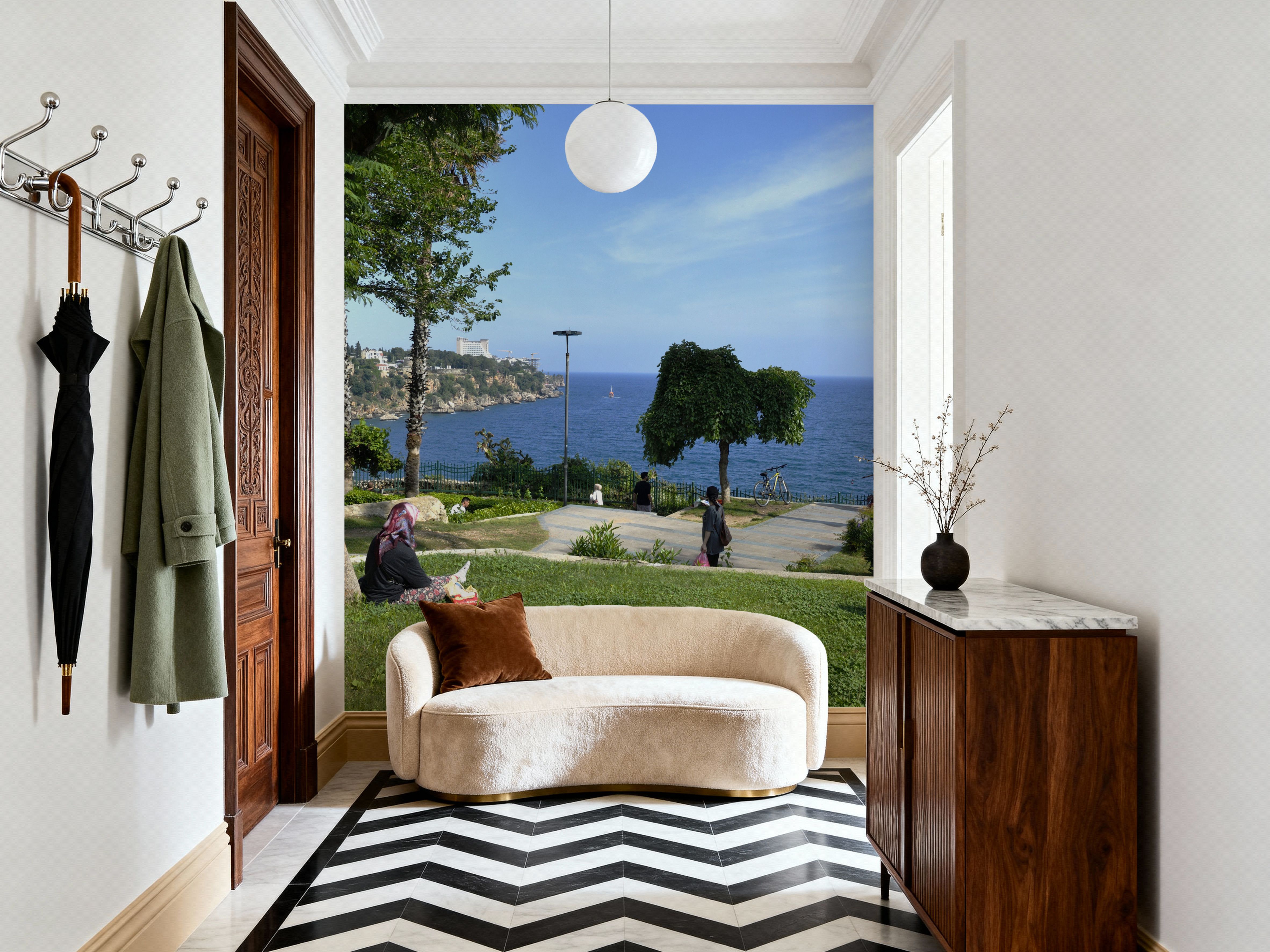 Mediterranean Coastal Viewpoint