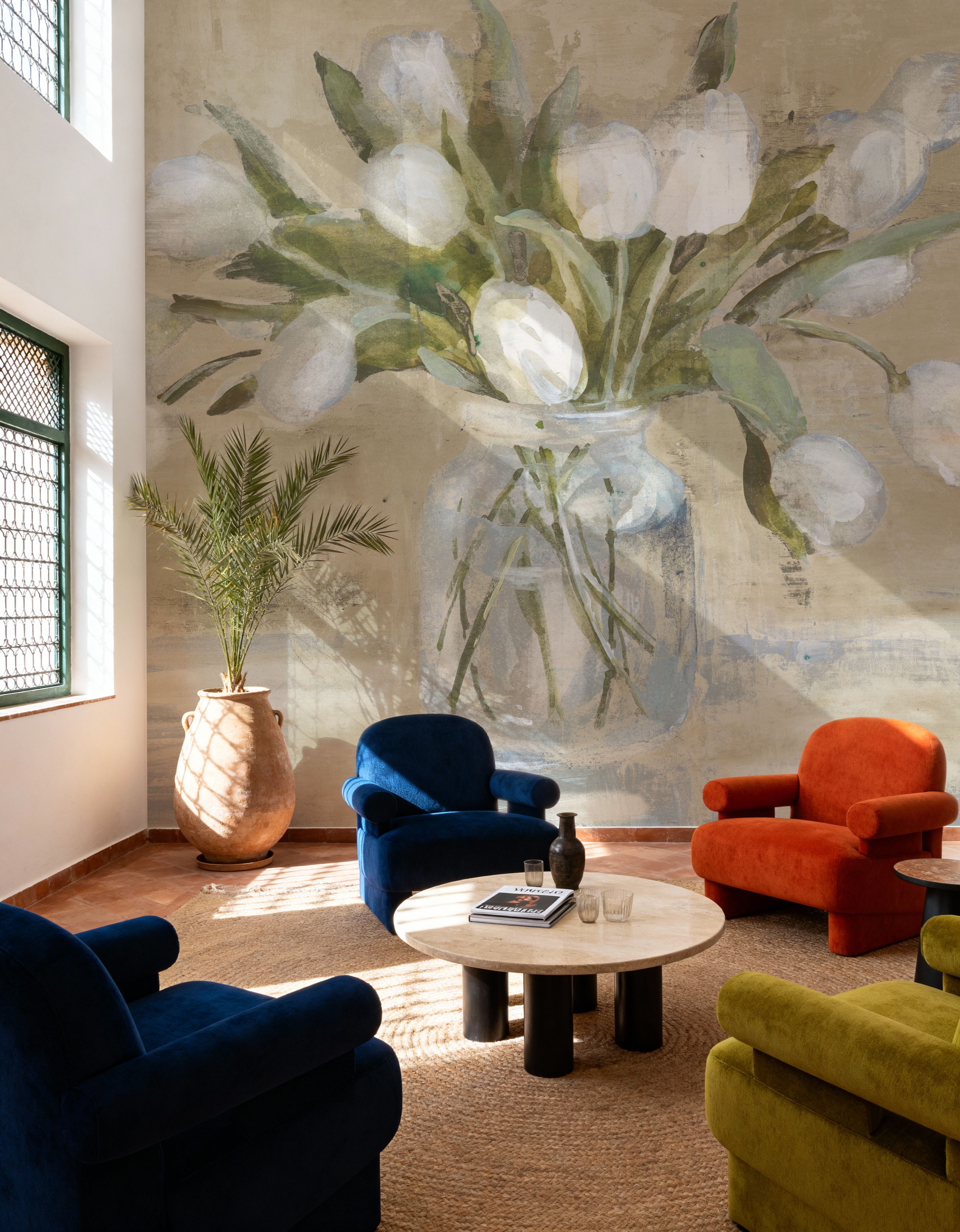 April Tulips Neutral