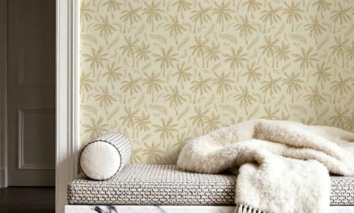Coastal Palms, Beige