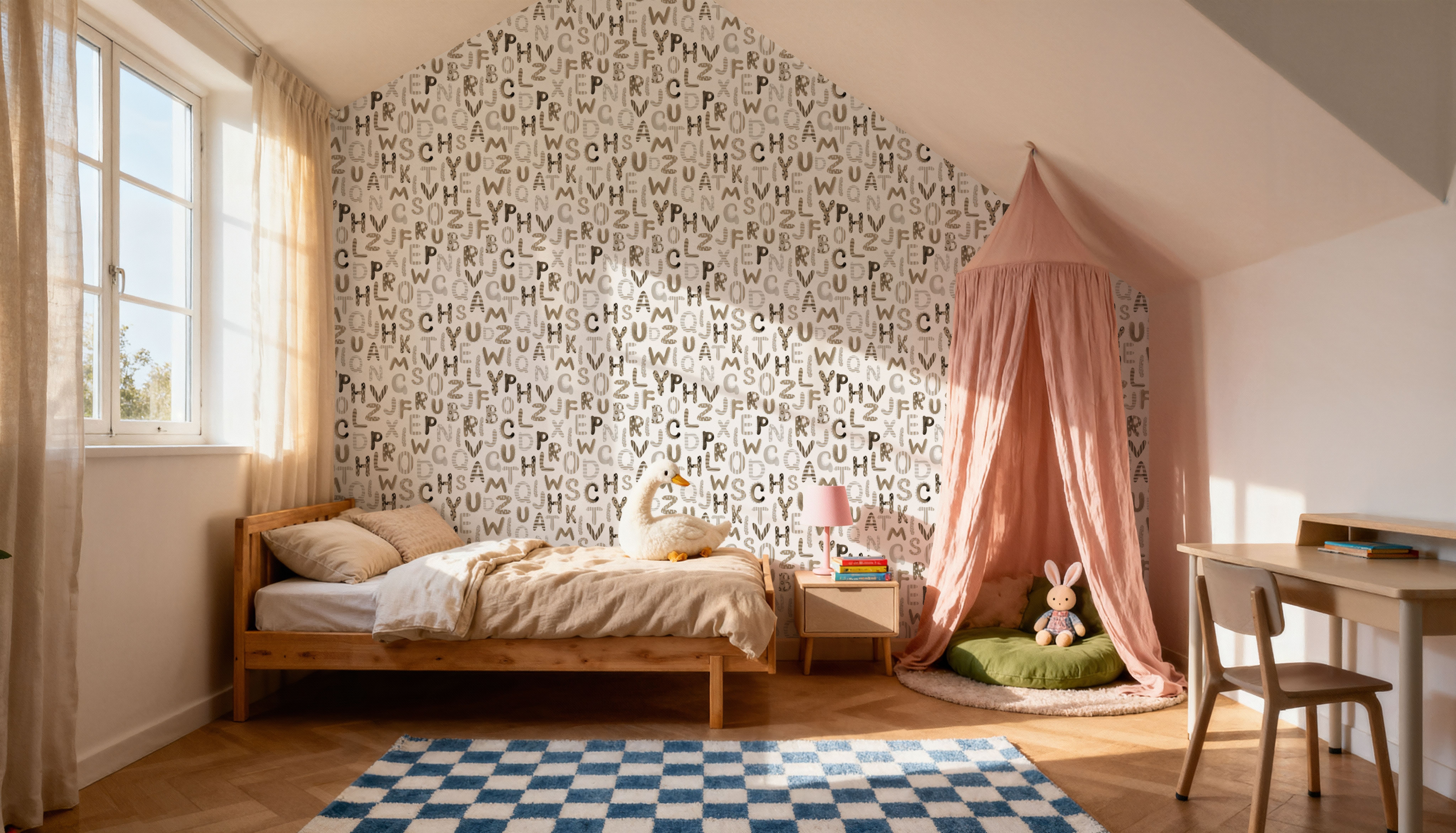 Happy Alphabet, Beige