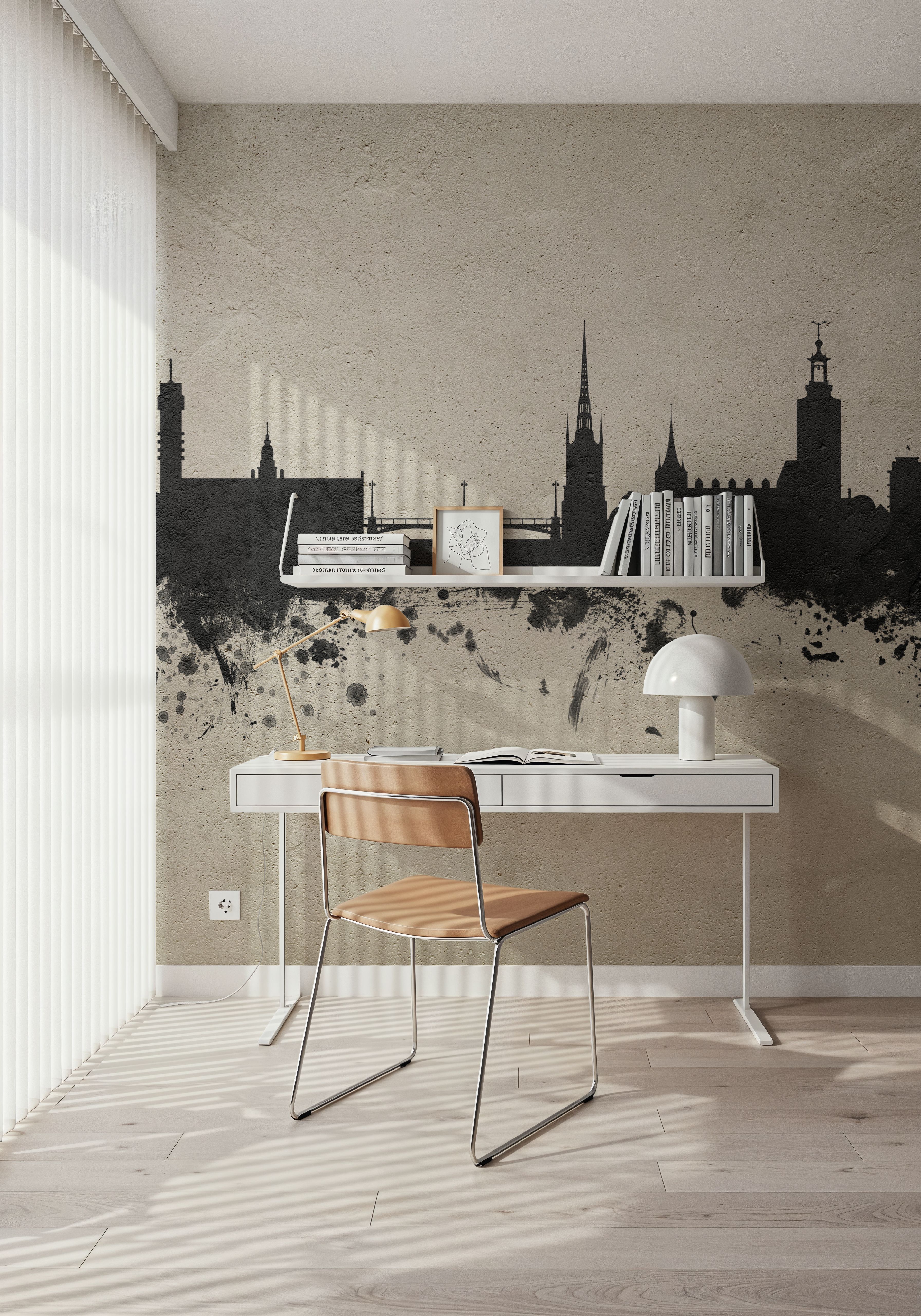 Stockholm Skyline Concrete