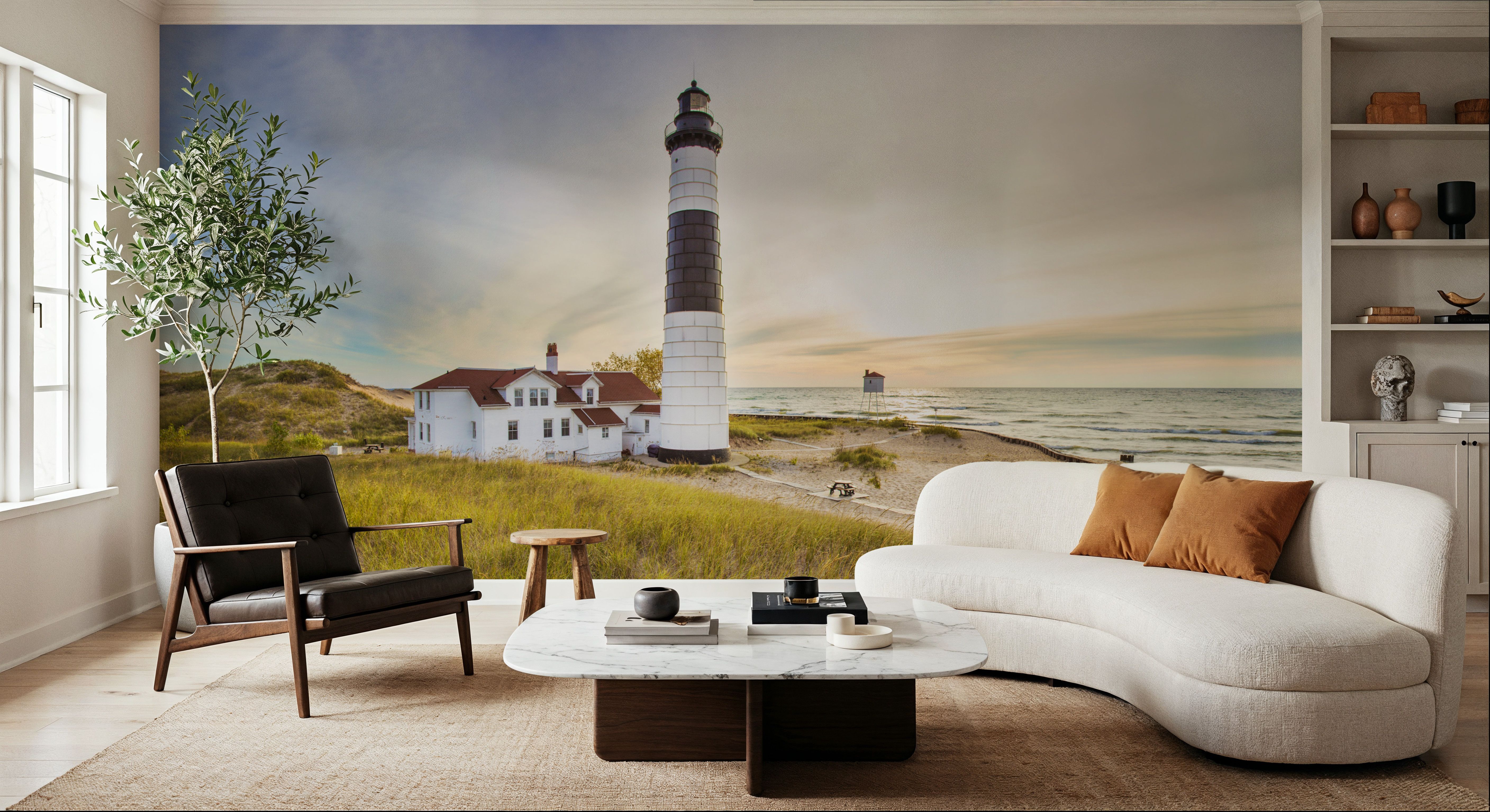 Coastal Lighthouse Beacon