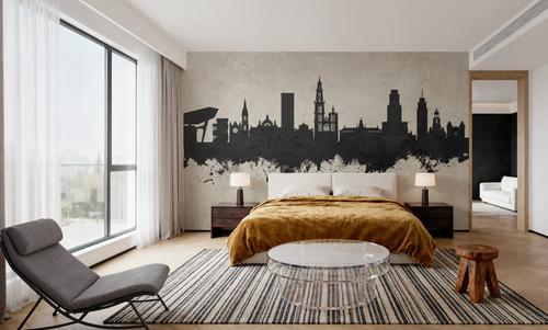 Antwerp Belgium Skyline Concrete