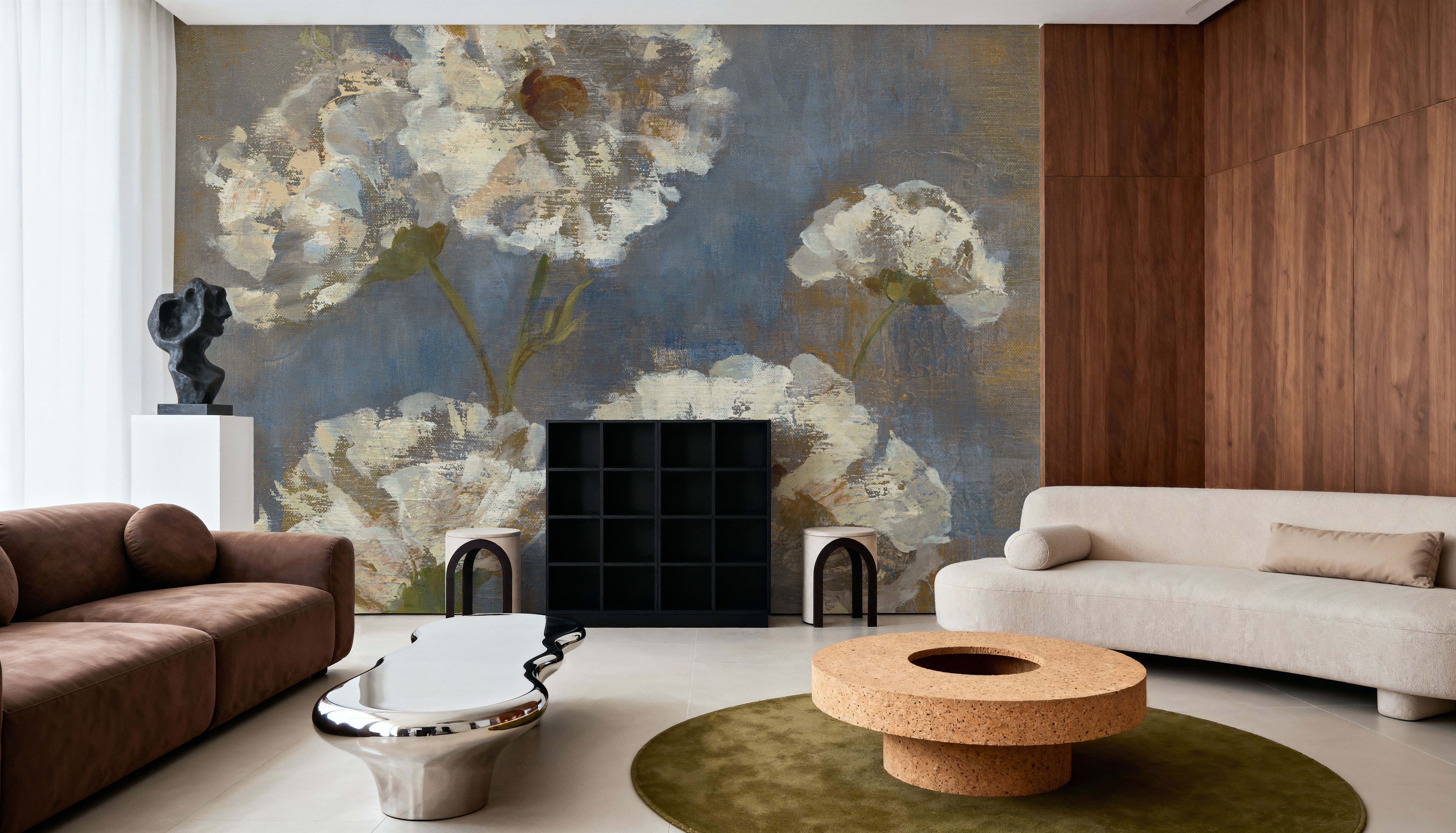 Flowers in Morning Dew I