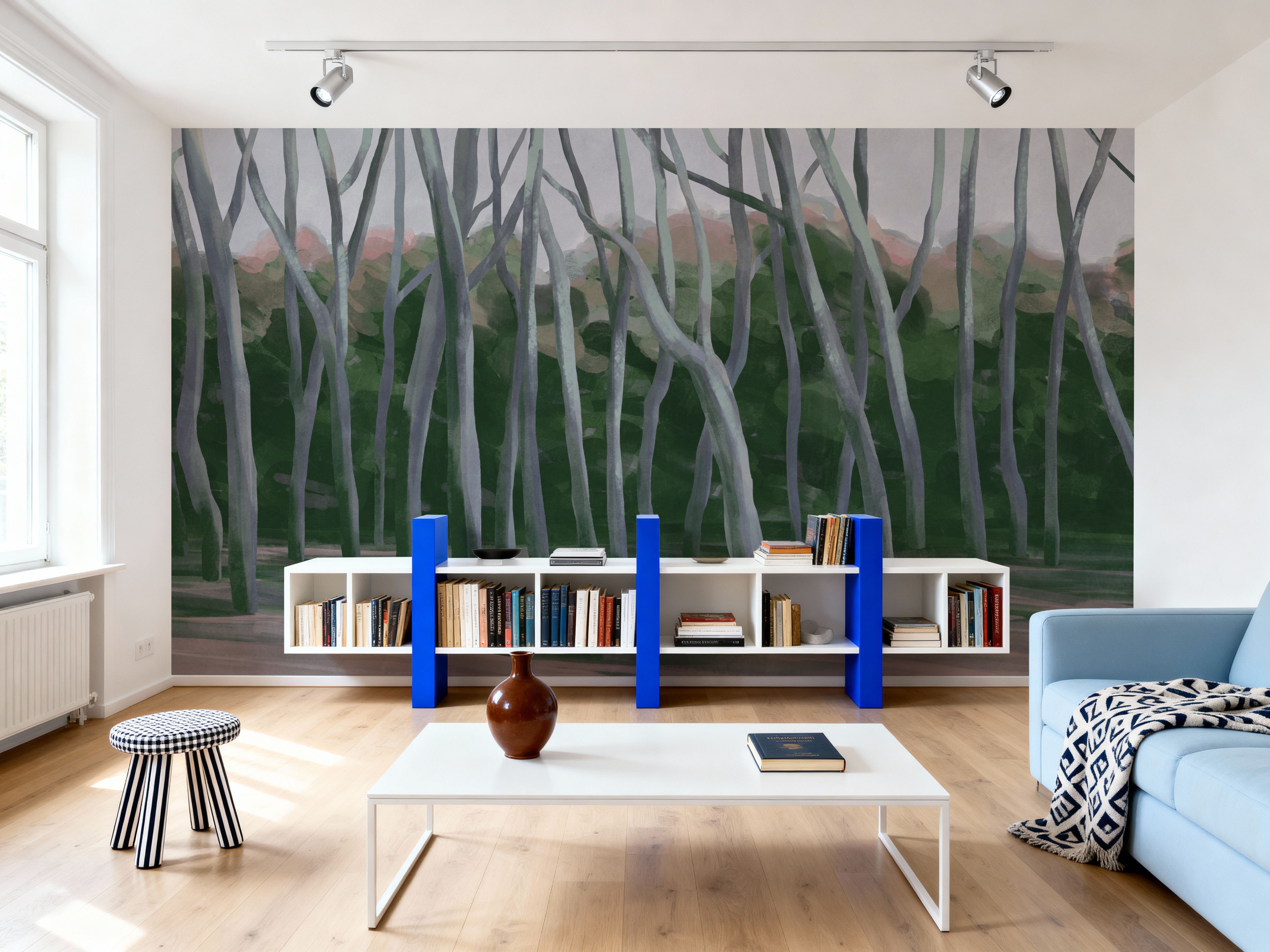 Dune Forest, Dusk, Wallpaper