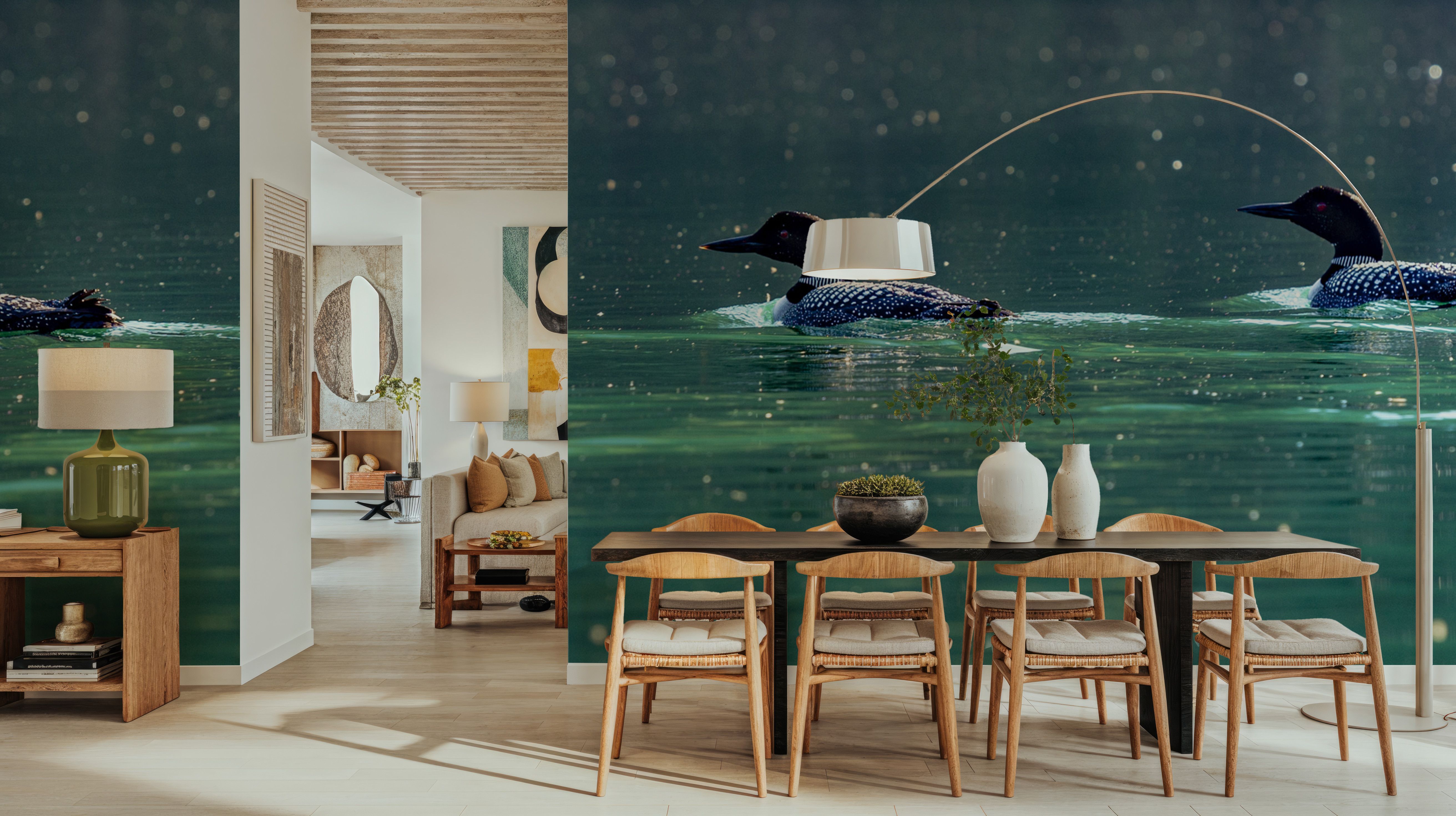 Common Loons, Wallpaper